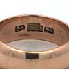 Wedding Band. S/7.7-TSS 
This elegant and timeless wedding band is crafted from solid 10 karat Image - 1