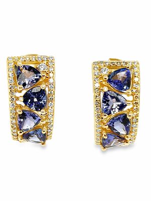 EFFY Tanzanite & Diamond Hoop Earrings. DTI0014/16-MSSK 
A regal expression of fine jewelry 