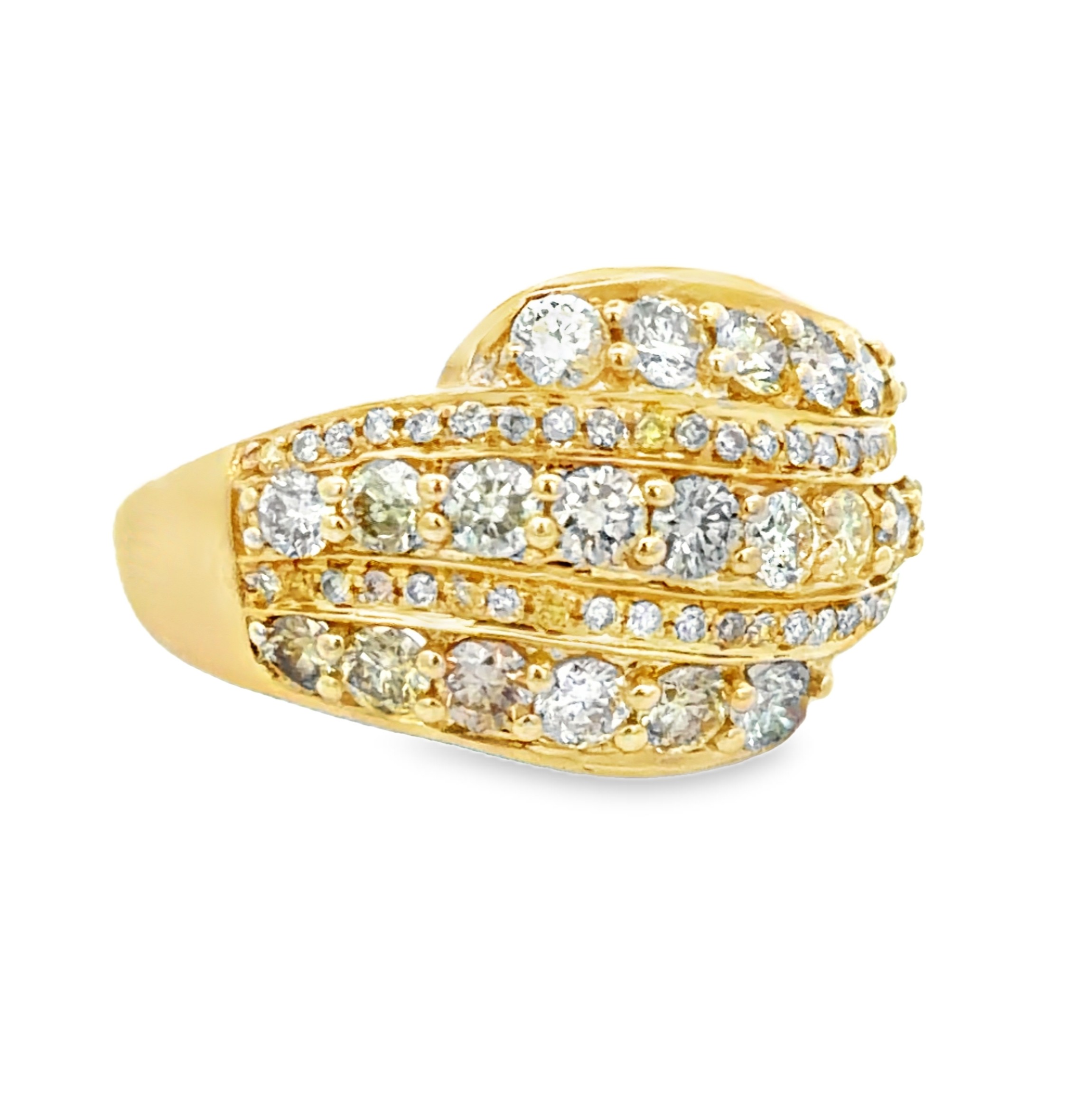 Multi-color Diamond Ring