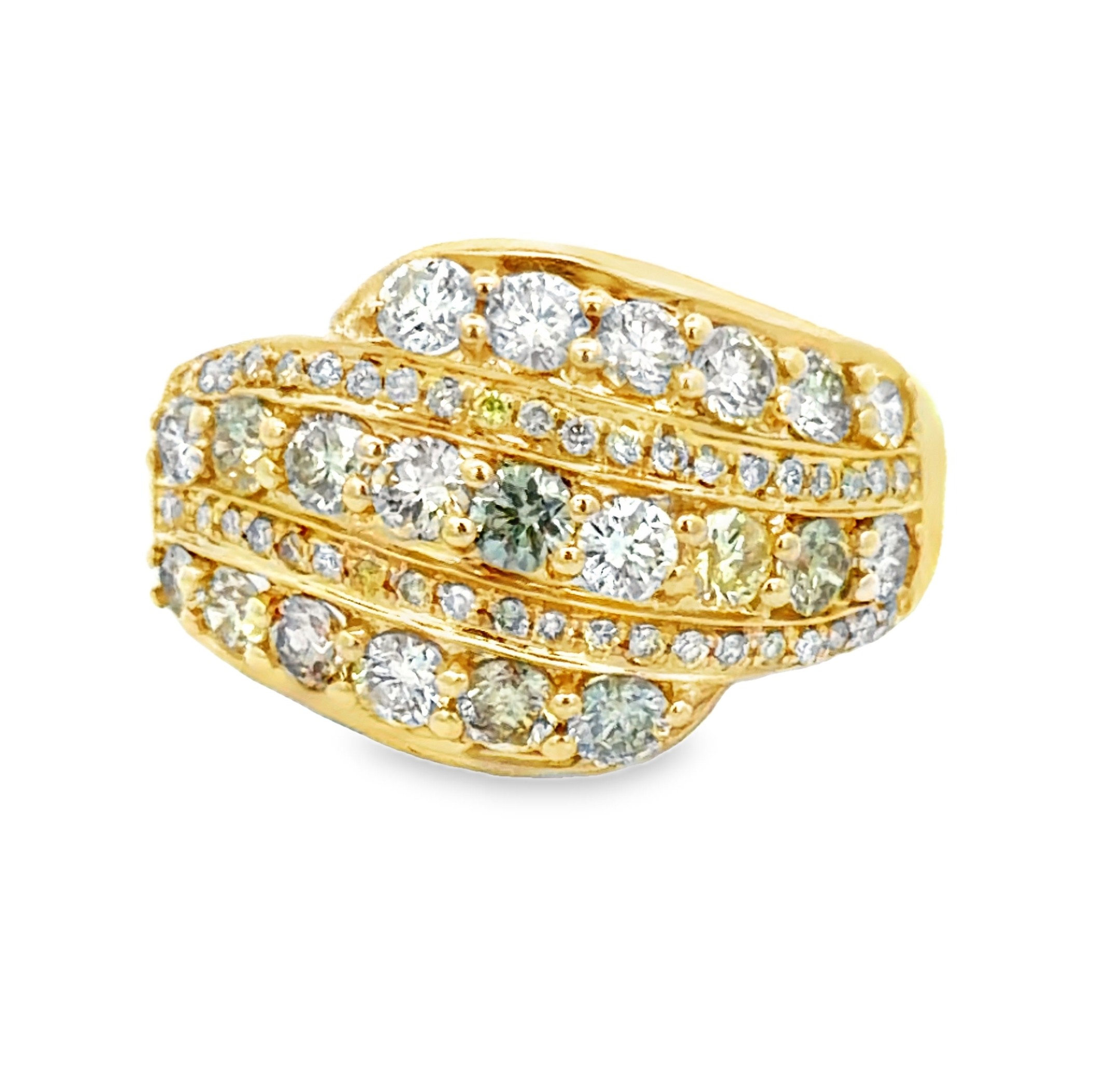 Multi-color Diamond Ring