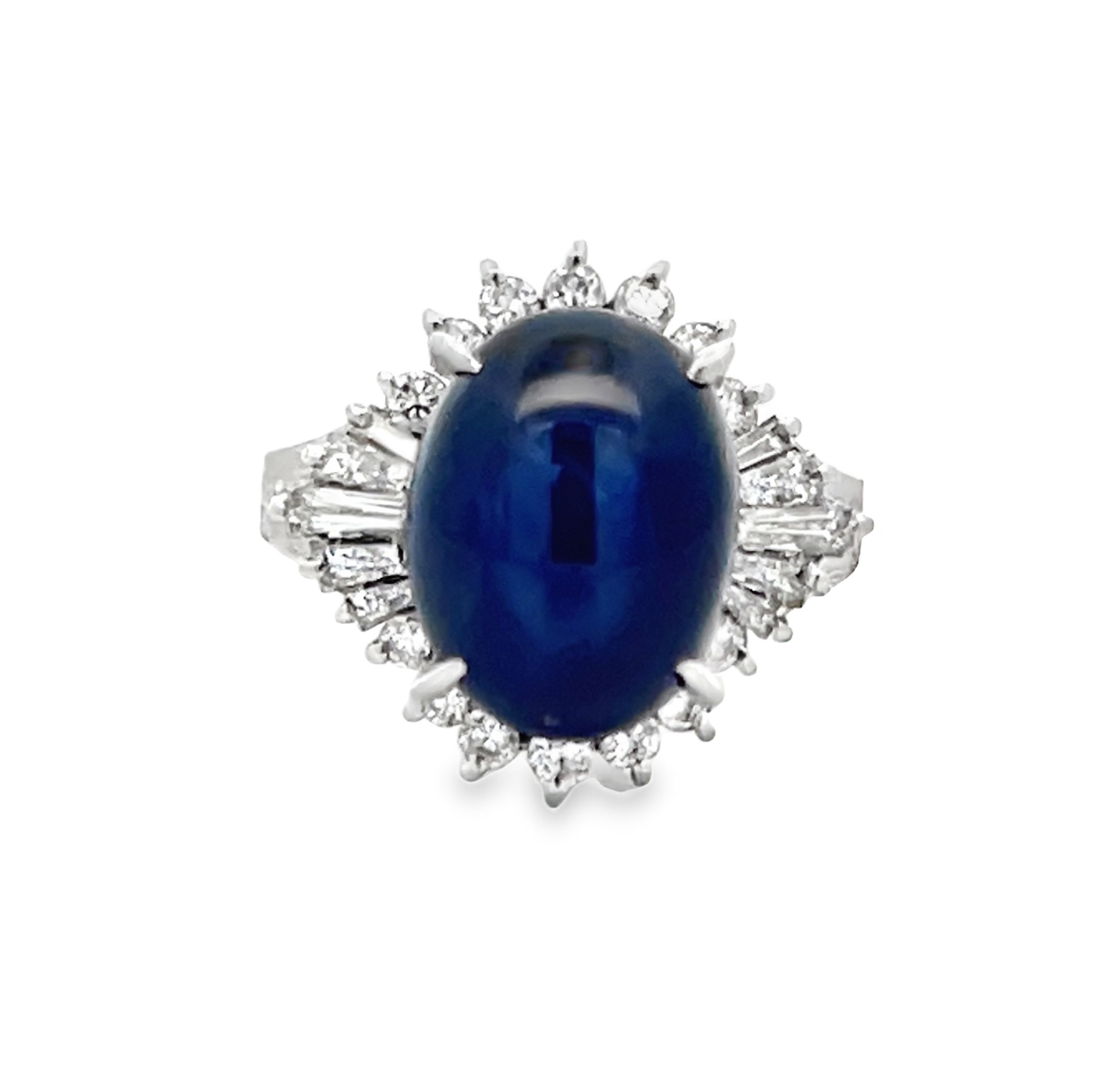 Sapphire & Diamond Ring