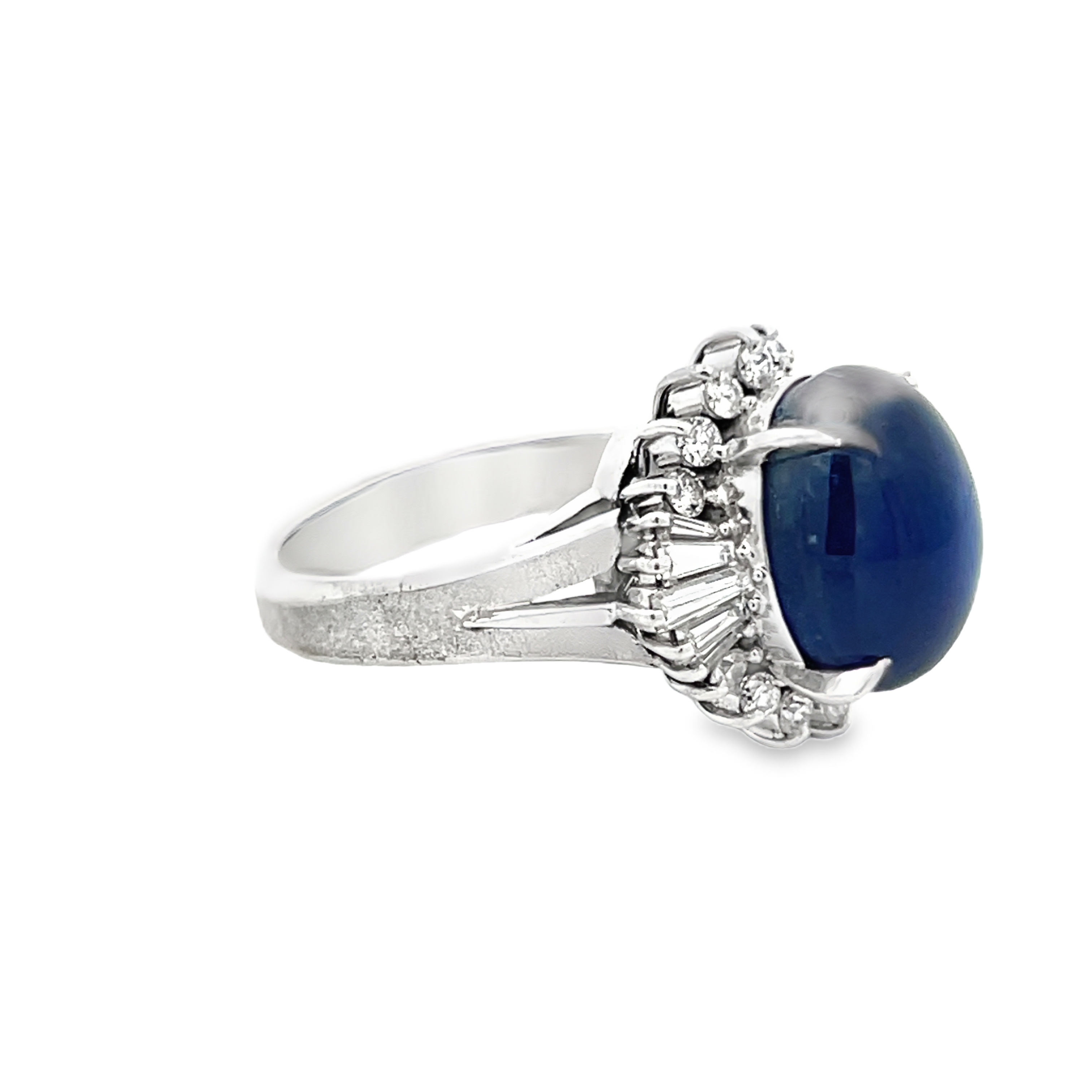 Sapphire & Diamond Ring