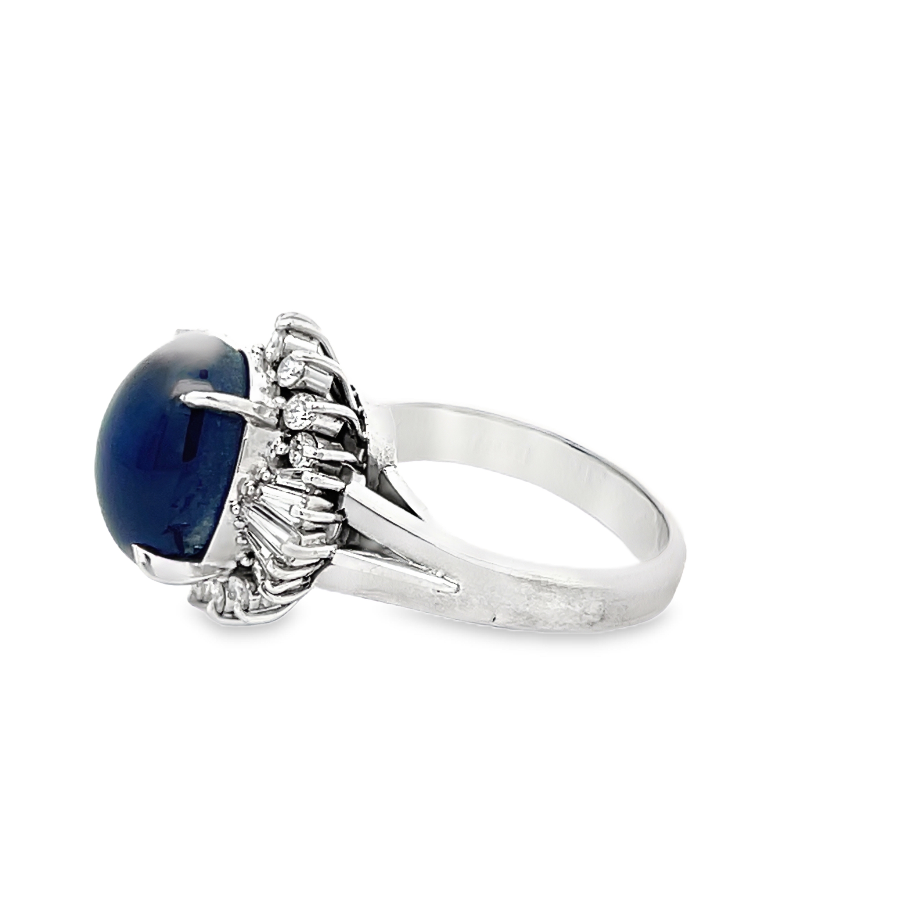 Sapphire & Diamond Ring