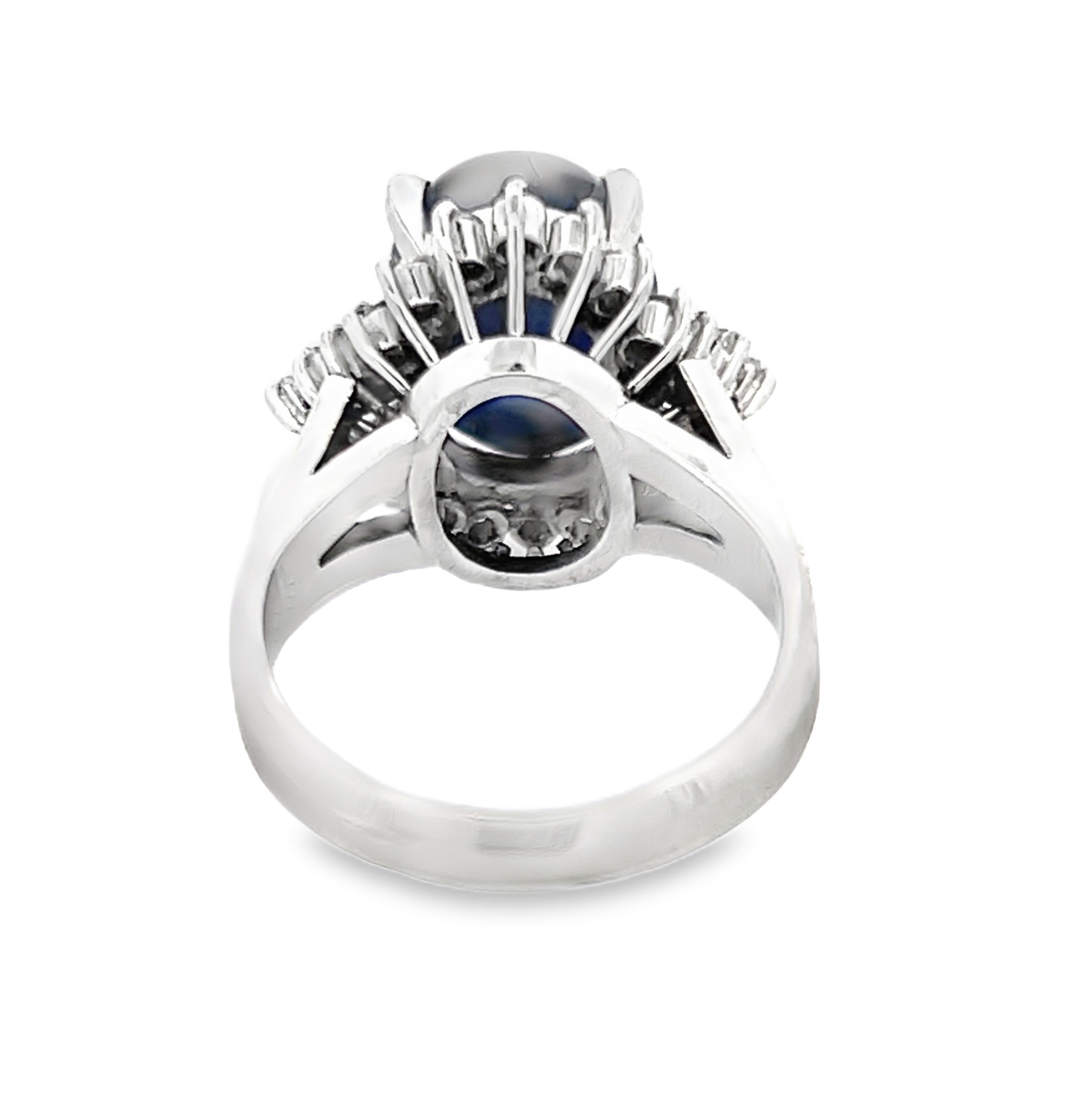 Sapphire & Diamond Ring