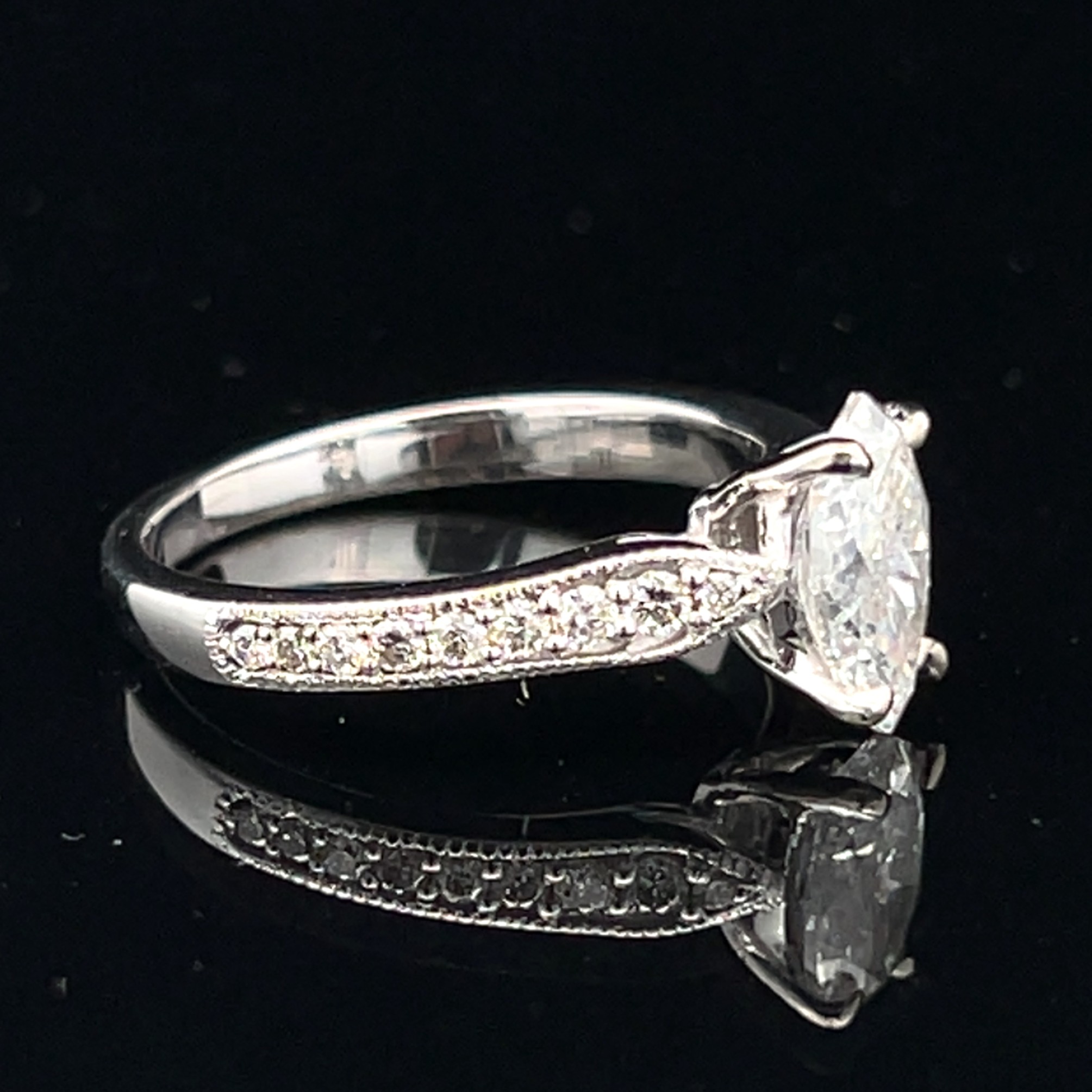 Natural Diamond Engagement Ring