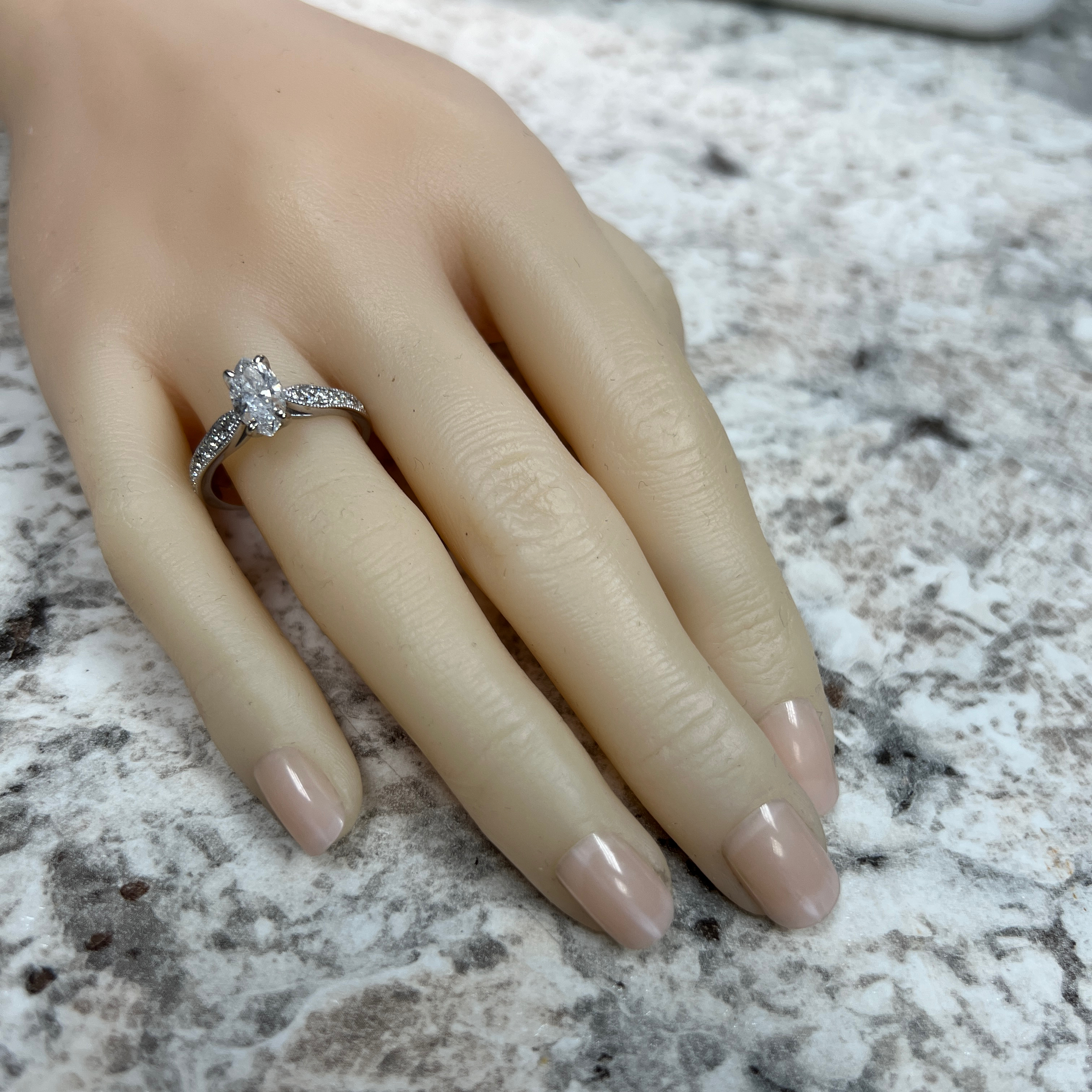 Natural Diamond Engagement Ring