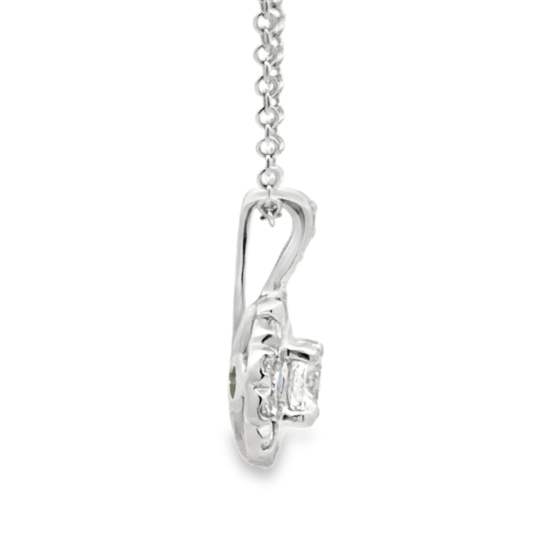 Diamond Pendant on Chain