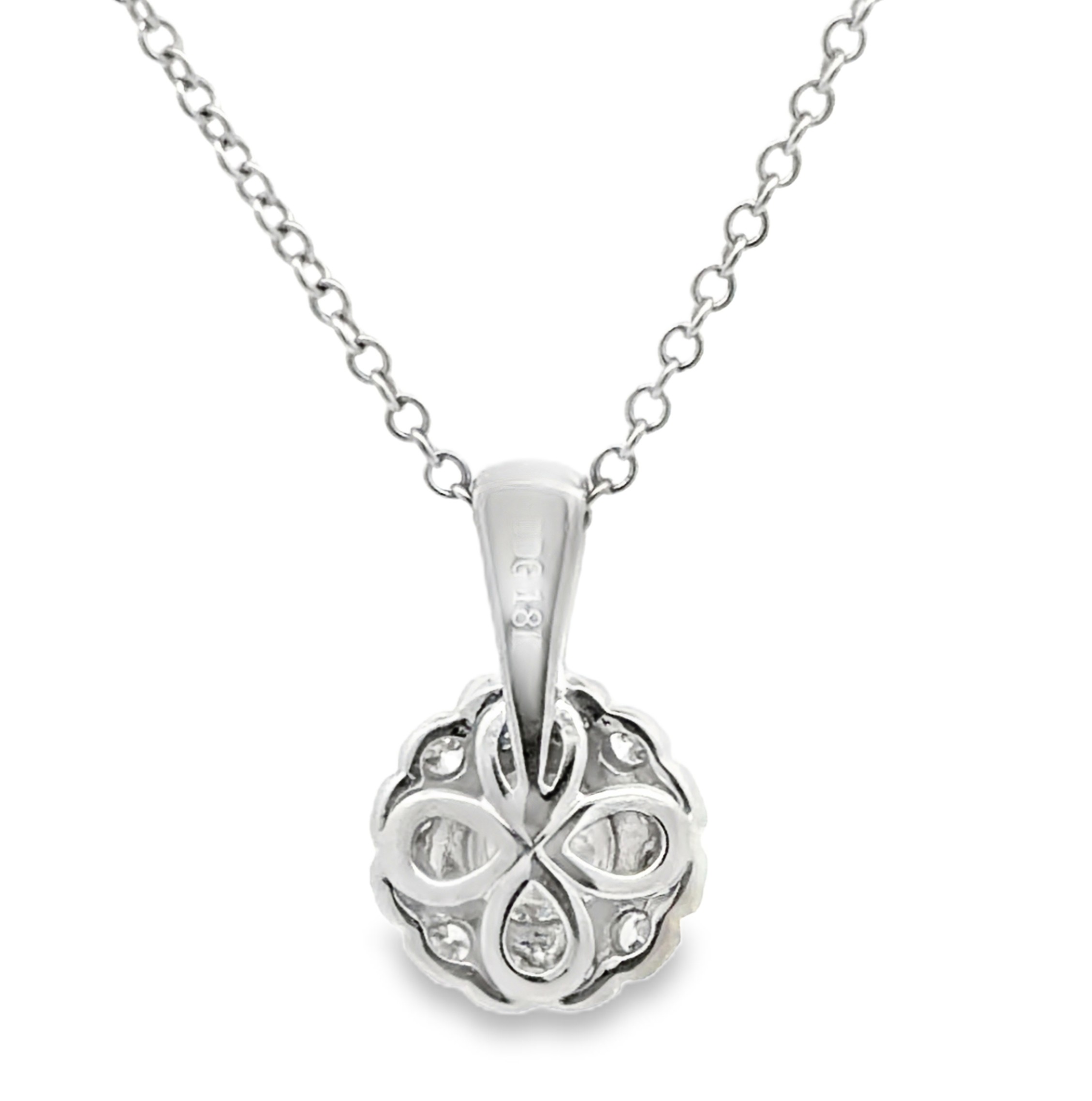 Diamond Pendant on Chain