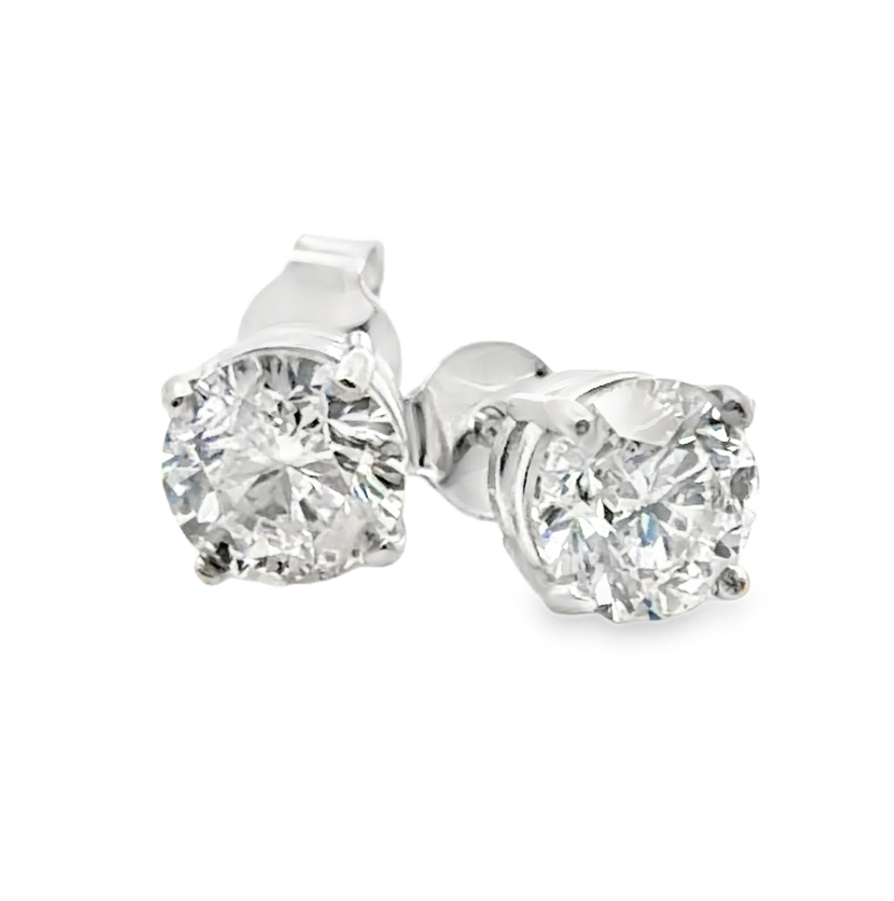 1.94 CTW Natural Diamond Stud Earrings