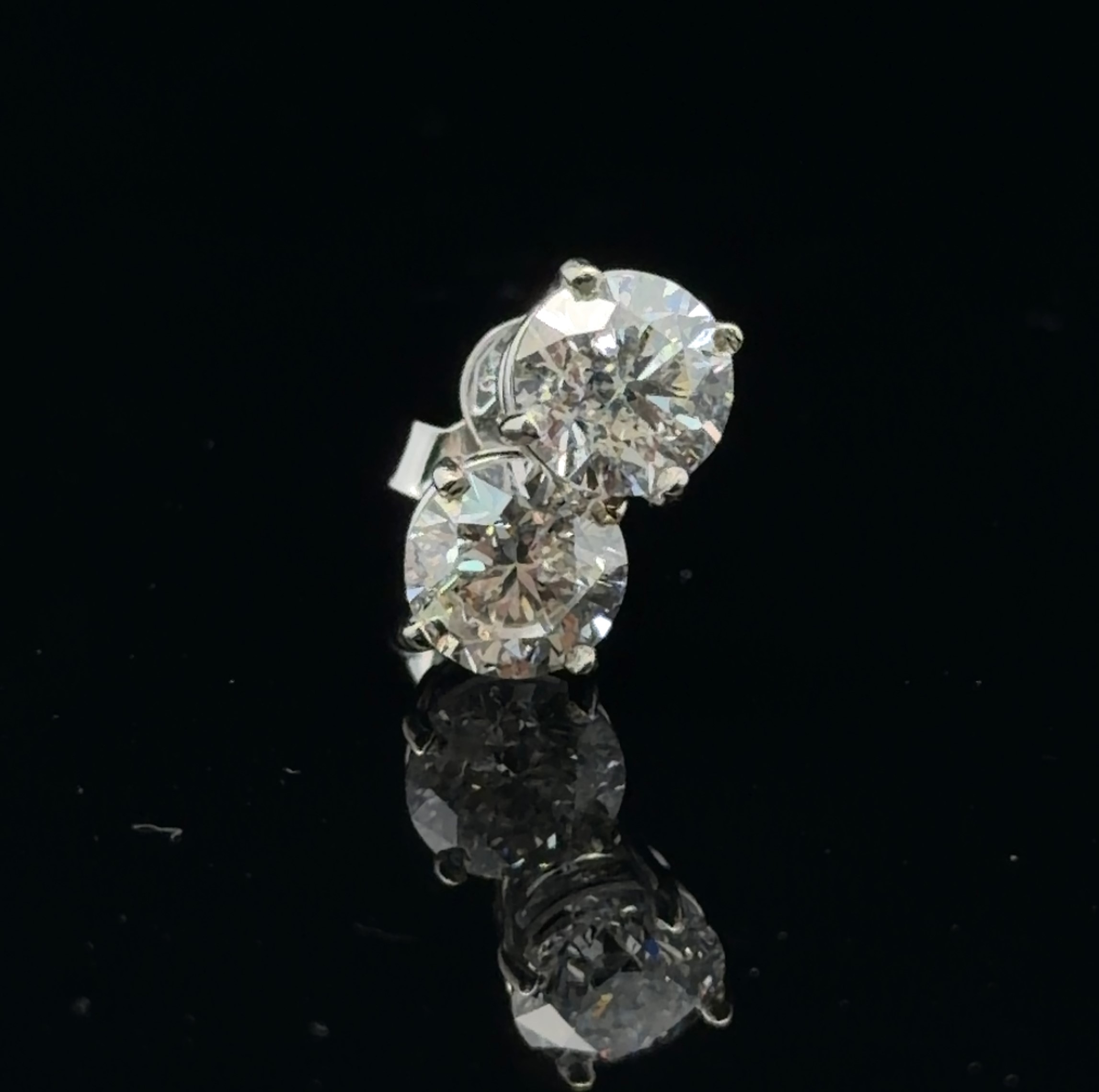 1.94 CTW Natural Diamond Stud Earrings