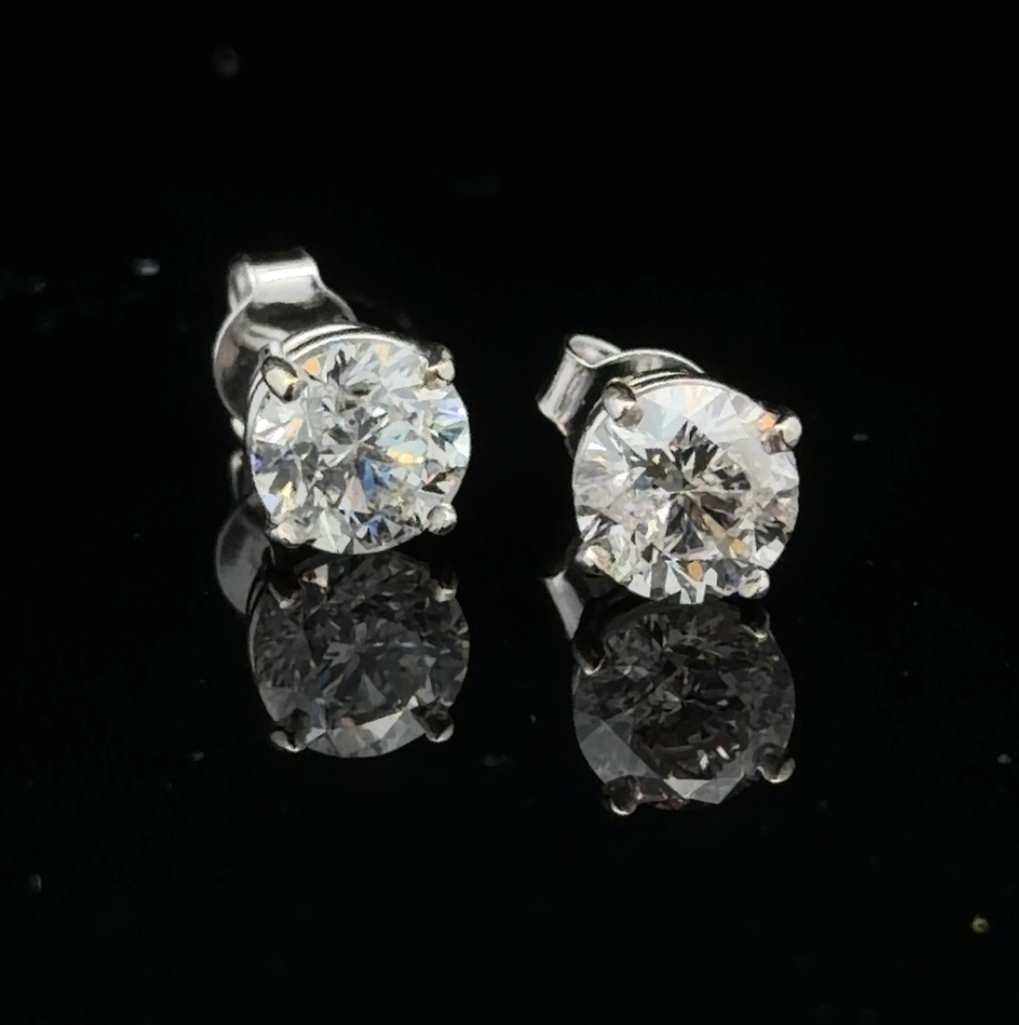 1.94 CTW Natural Diamond Stud Earrings