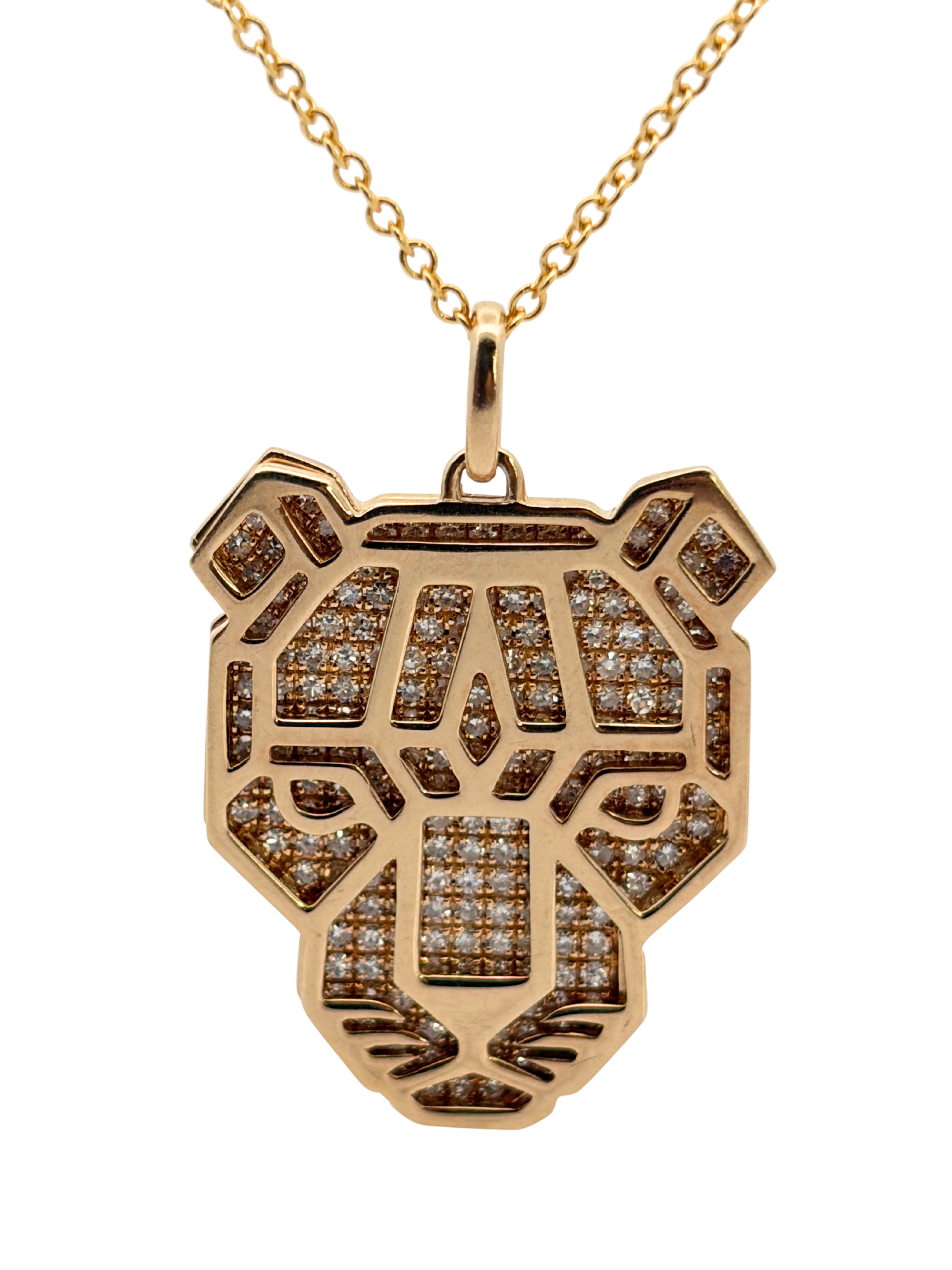 EFFY Signature Panther Diamond Pendant on Chain