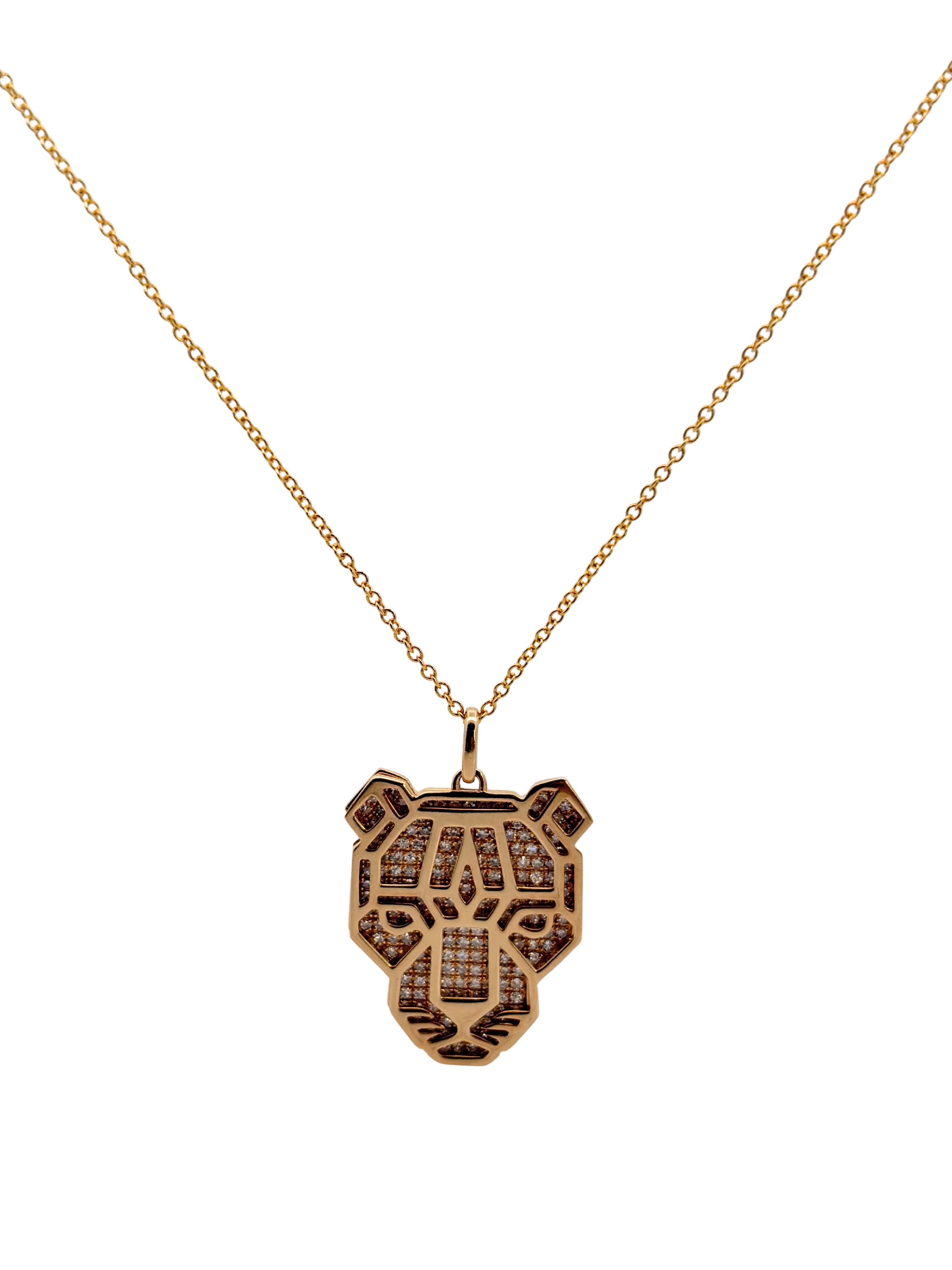 EFFY Signature Panther Diamond Pendant on Chain