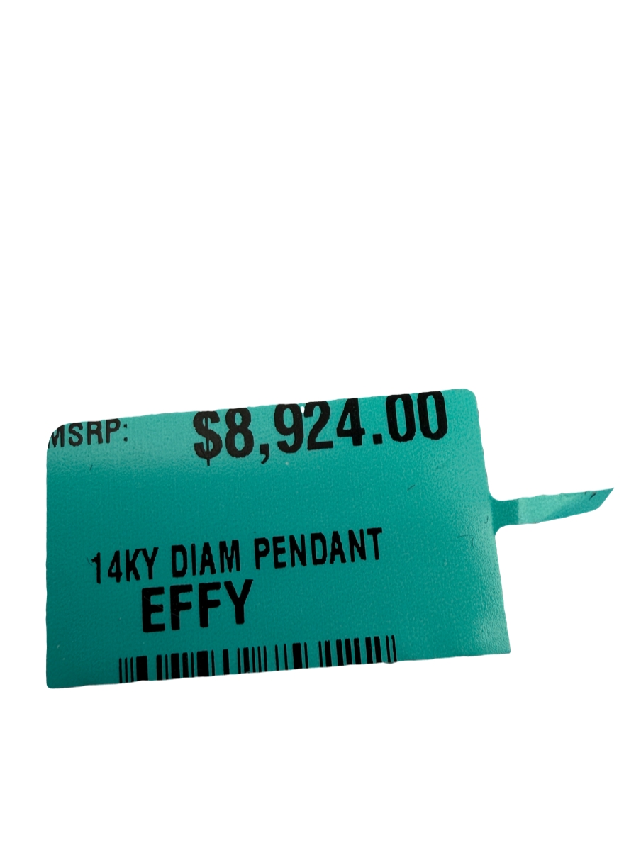 EFFY Signature Panther Diamond Pendant on Chain