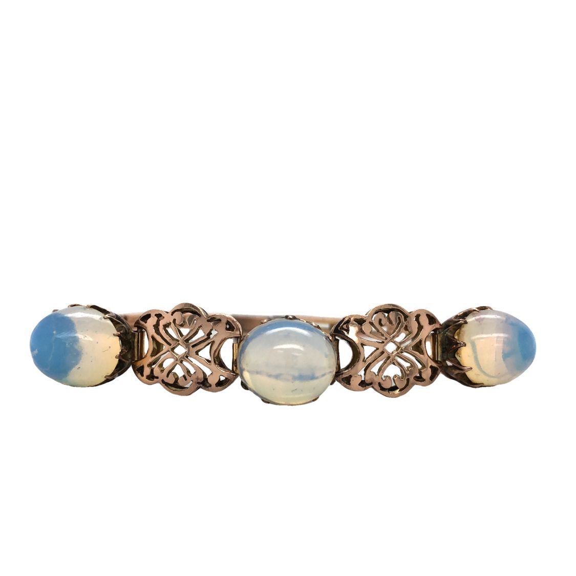 Vintage Rose Gold Opalite Bracelet