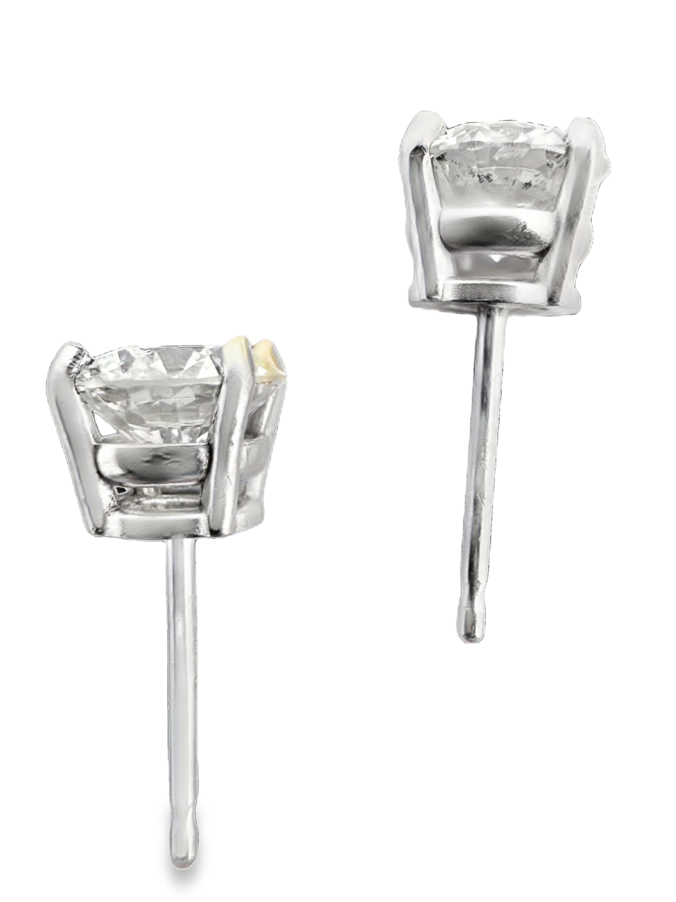 Natural Diamond Stud Earrings