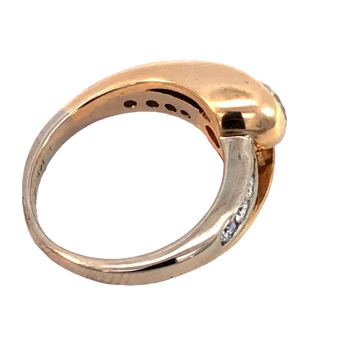 Modern Style Diamond Ring