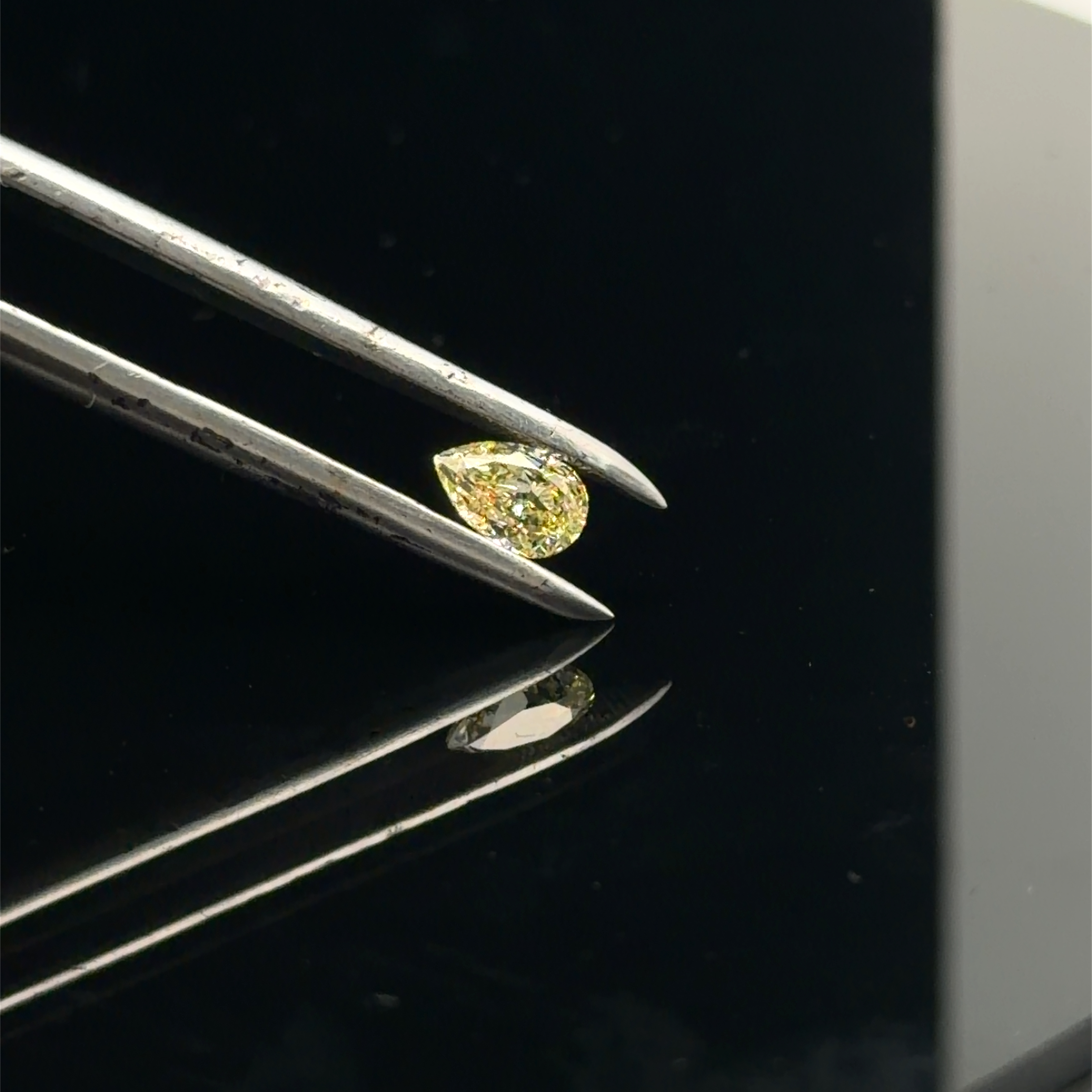 GIA 0.53 Carat Pear Shaped Loose Diamond