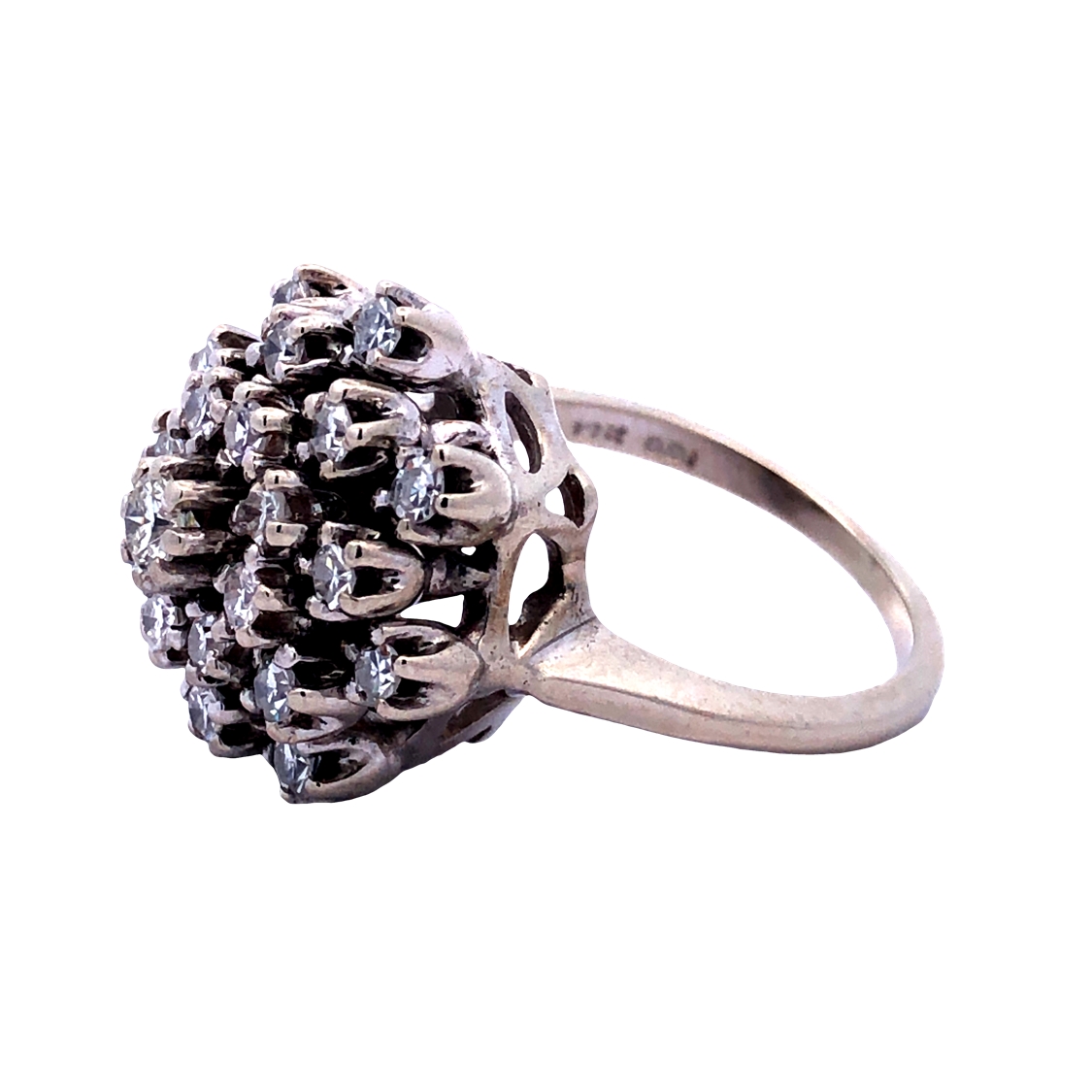 Natural Diamond Cocktail Ring