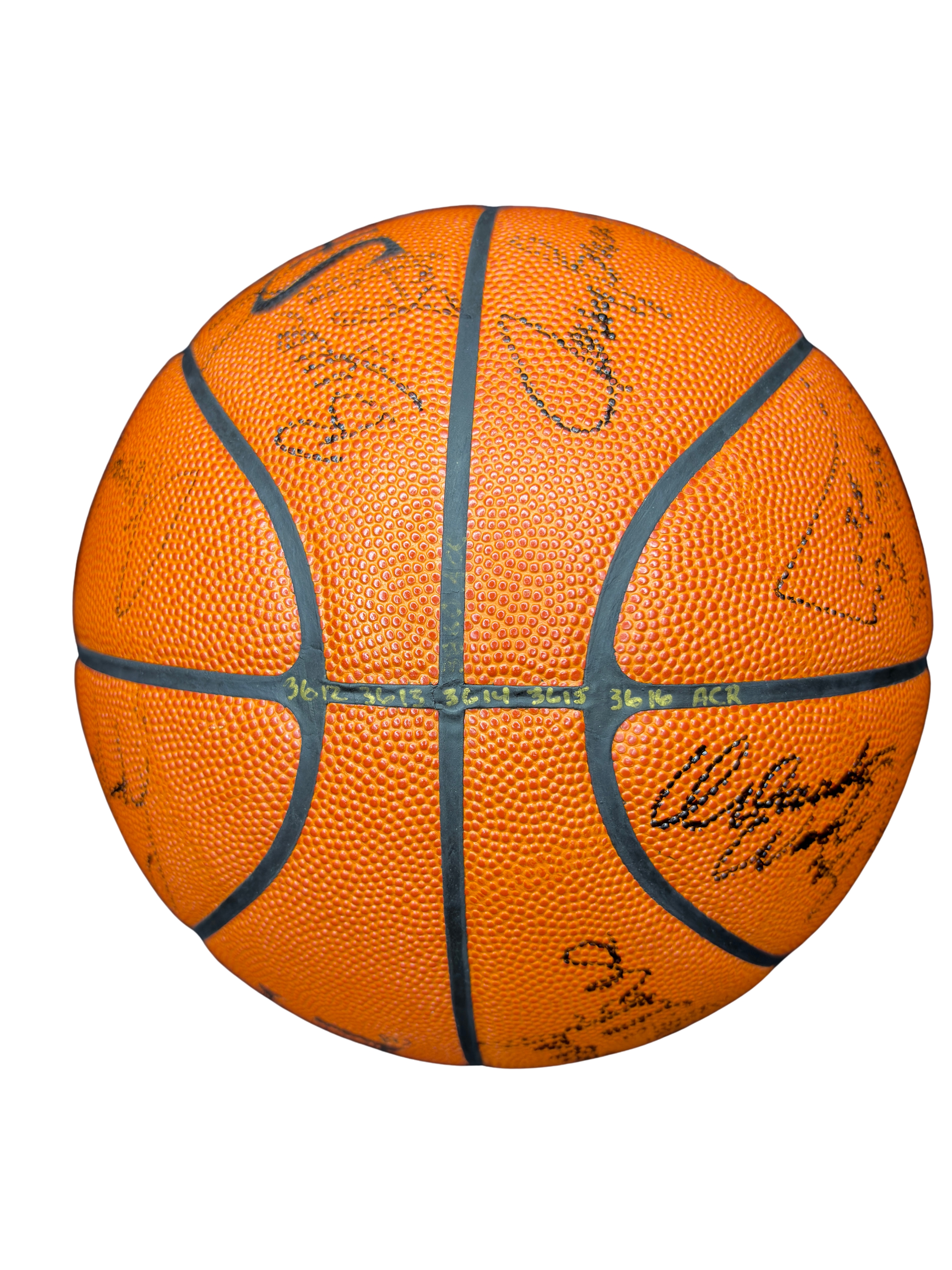 Signed 1992 LA Lakers' Basketball