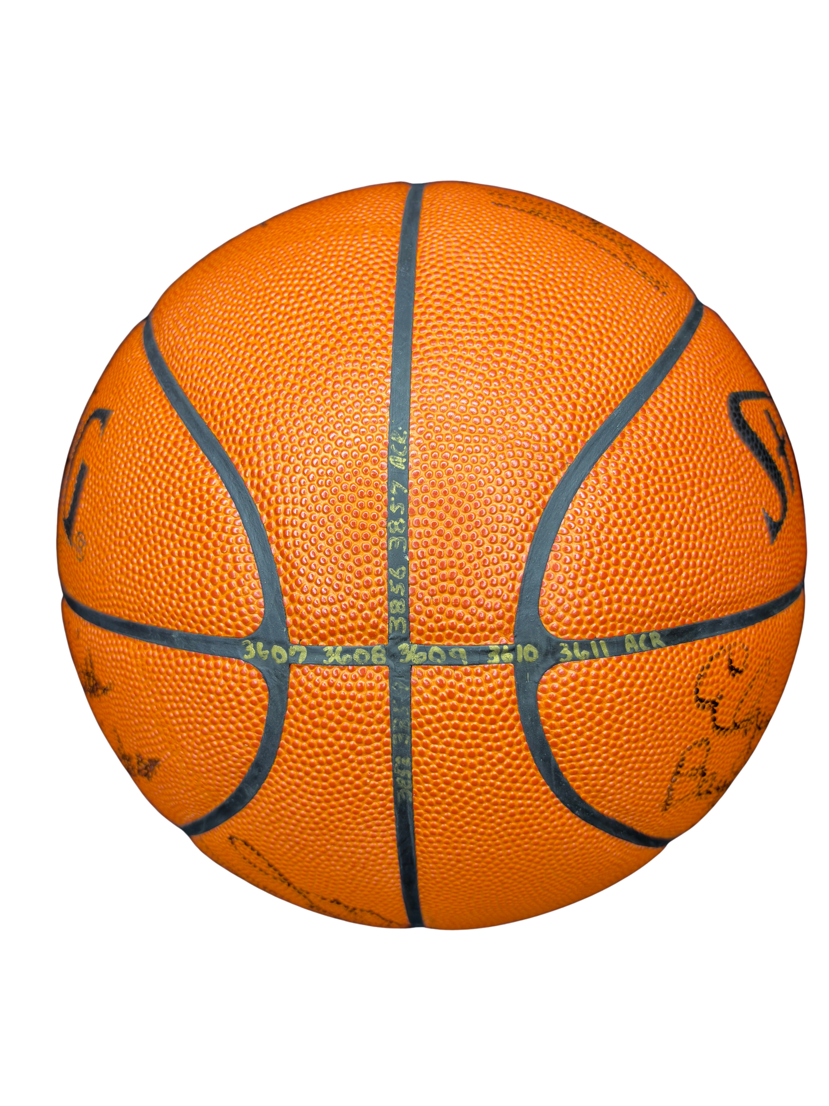 Signed 1992 LA Lakers' Basketball