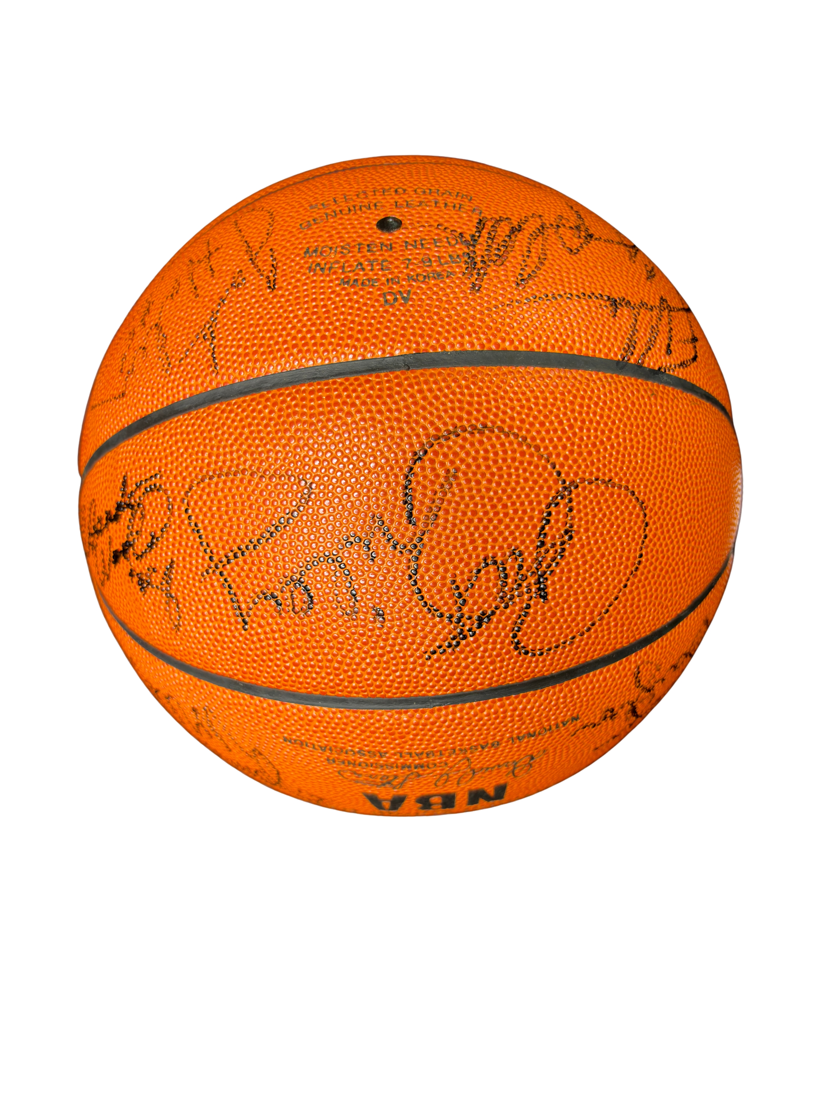 Signed 1992 LA Lakers' Basketball