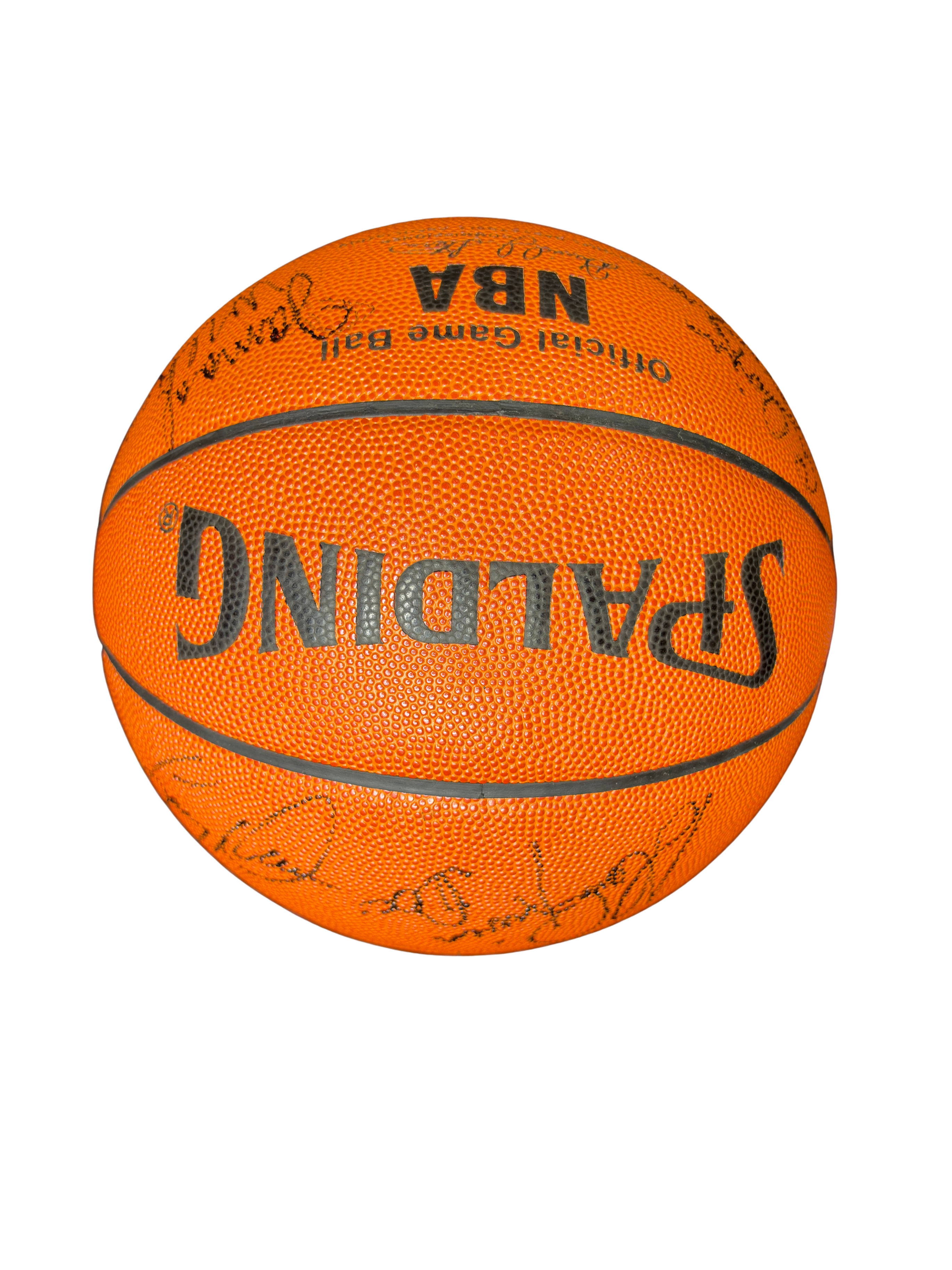 Signed 1992 LA Lakers' Basketball