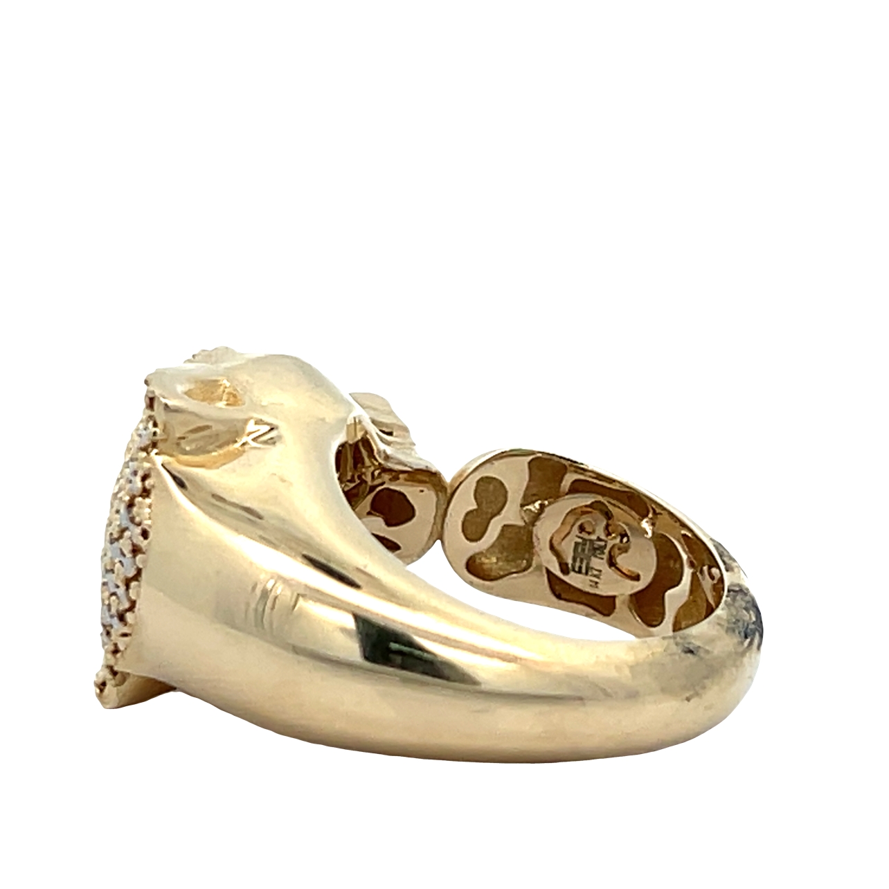 EFFY Signature Panther Emerald Ring