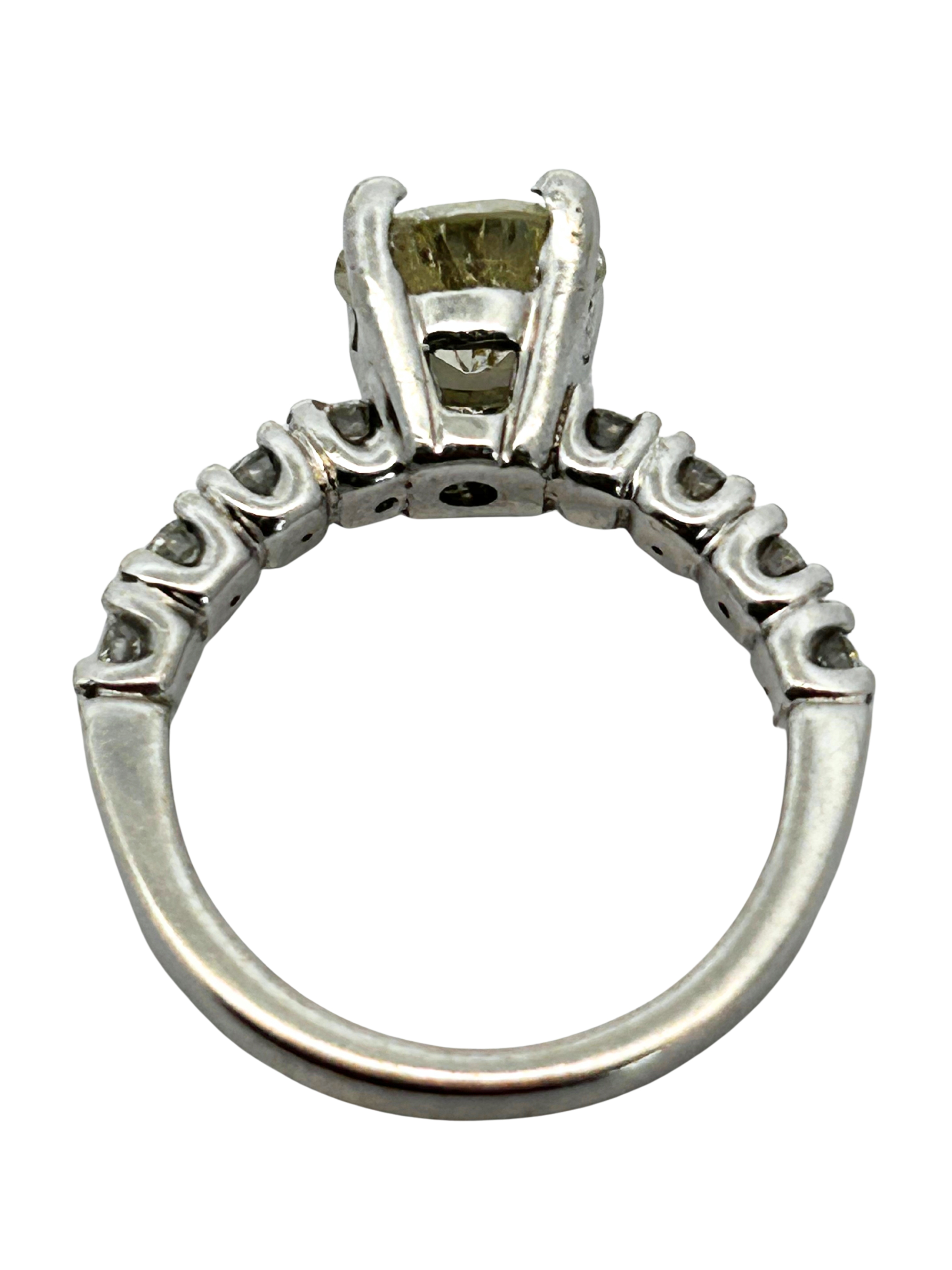 Natural Diamond Engagement Ring