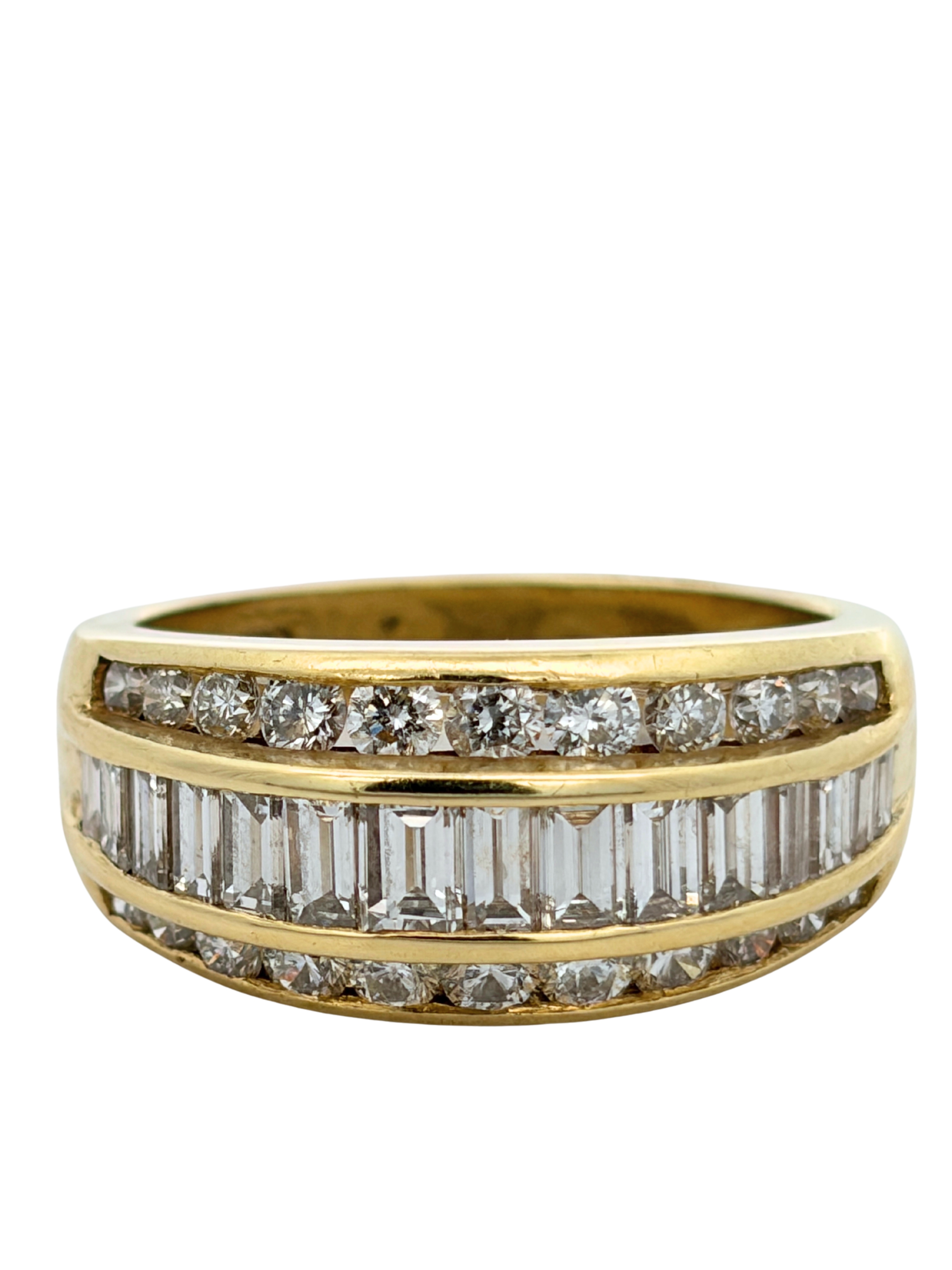 18K Diamond Band Ring