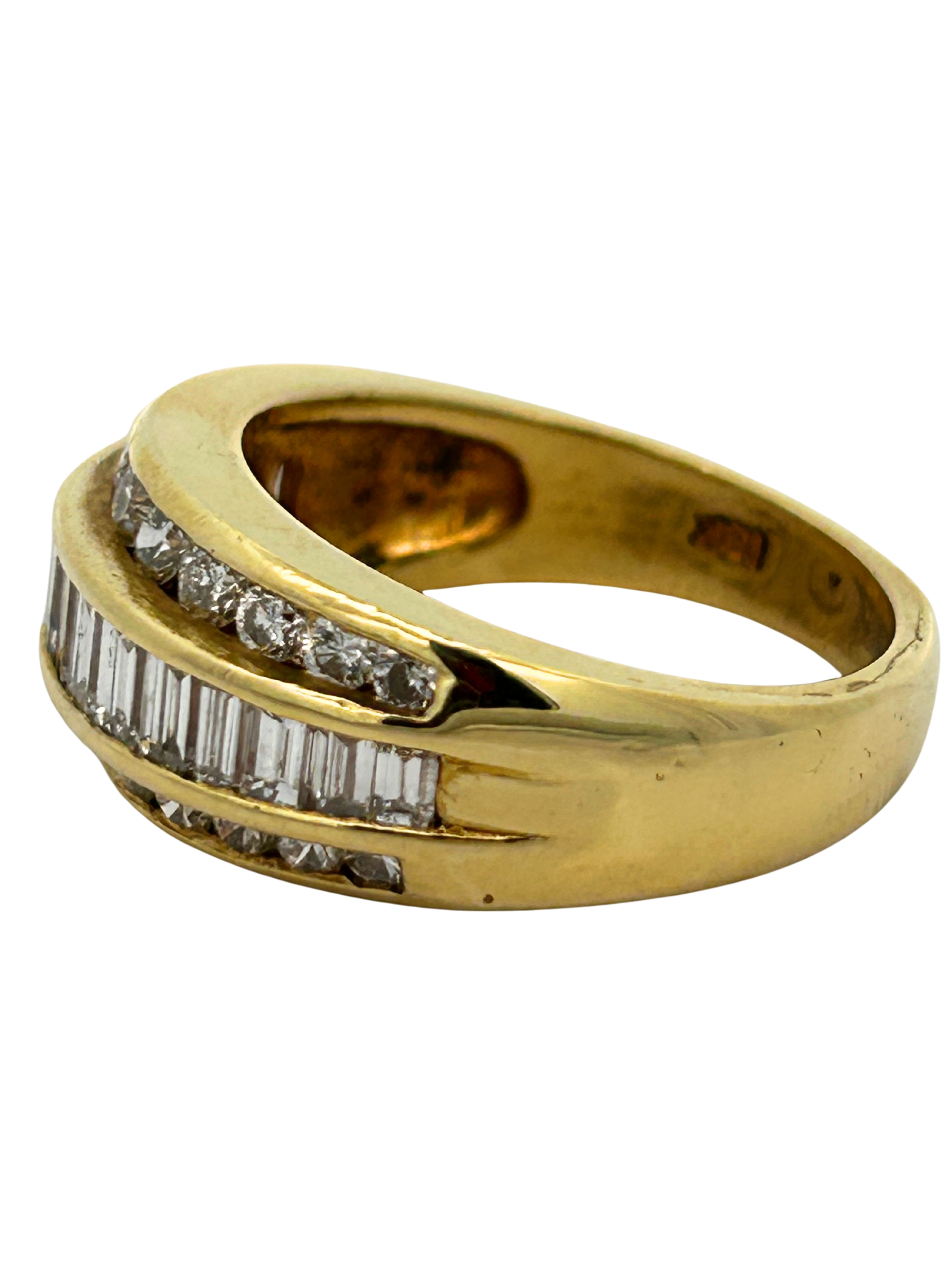 18K Diamond Band Ring