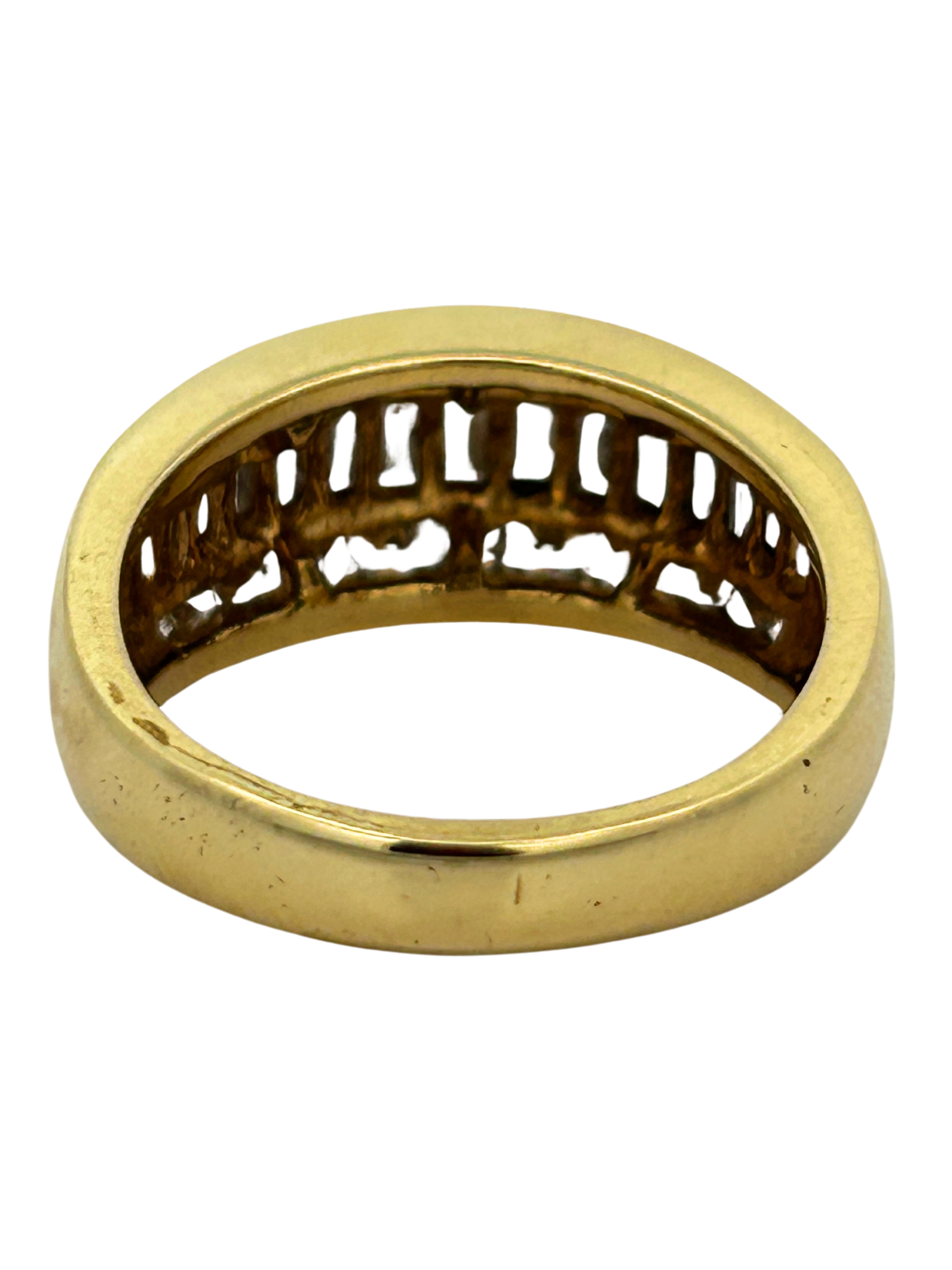 18K Diamond Band Ring