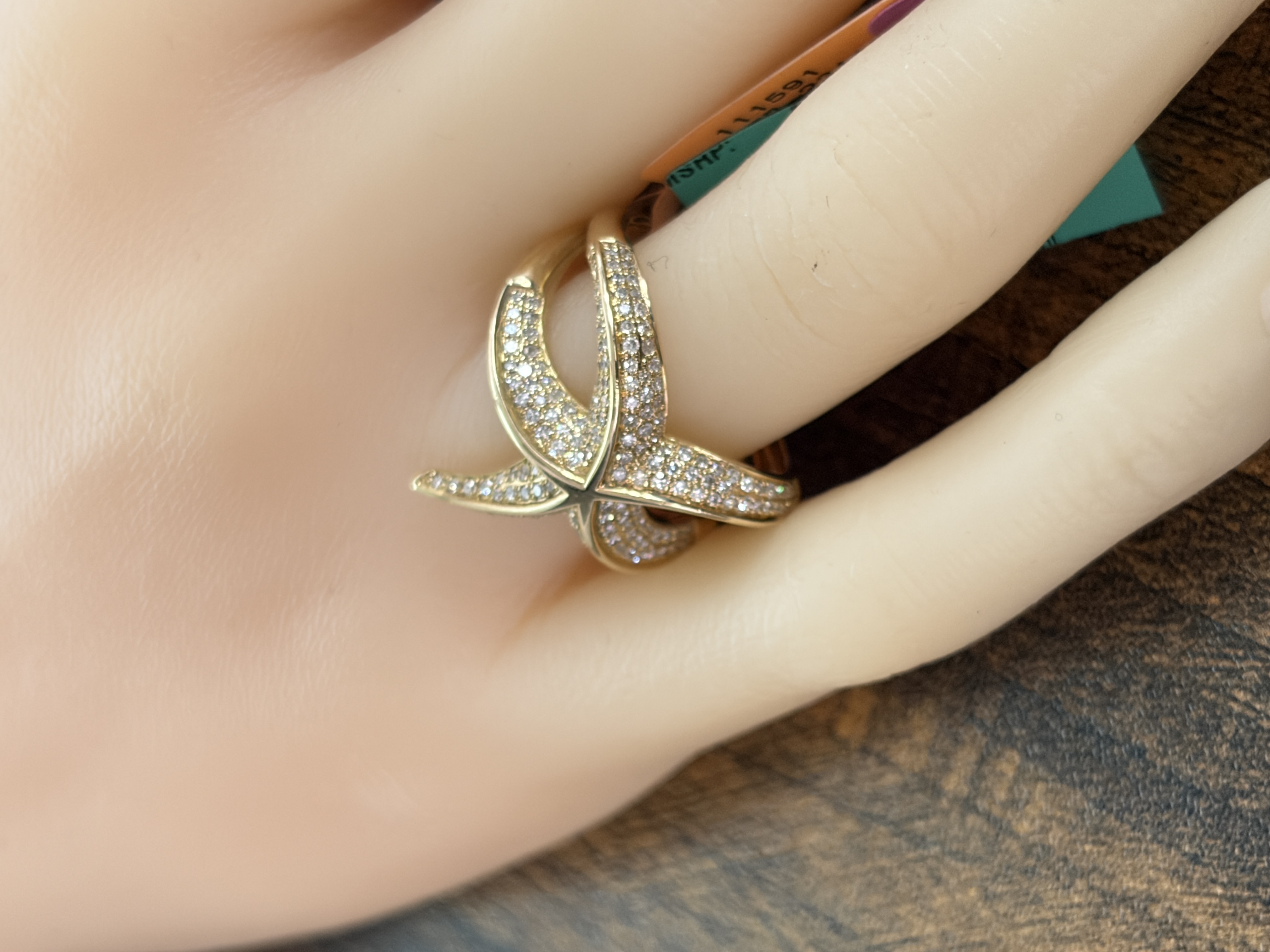 EFFY Natural Diamond Starfish Ring