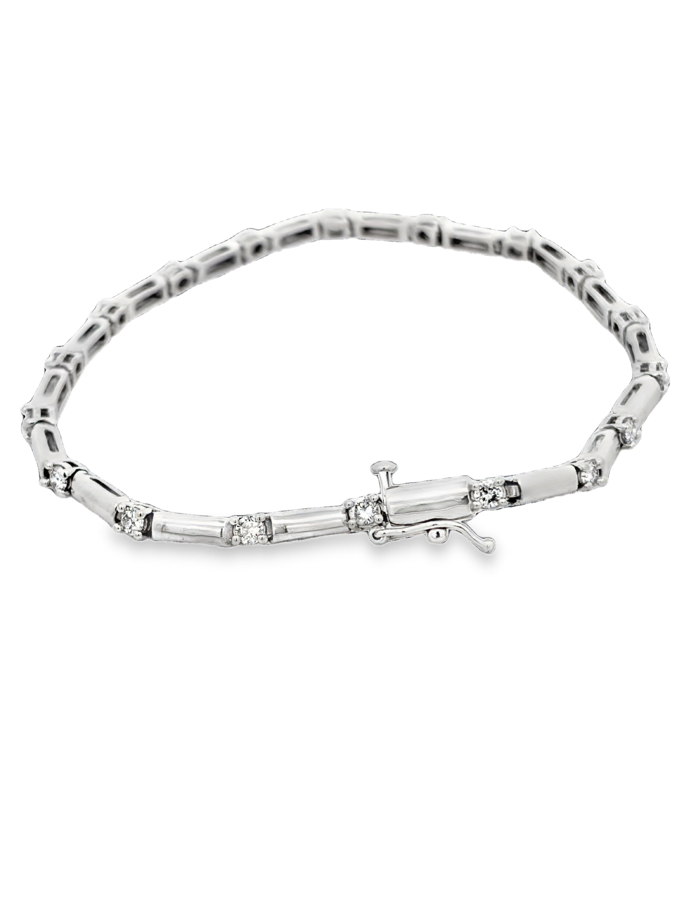 14K Diamond Bracelet