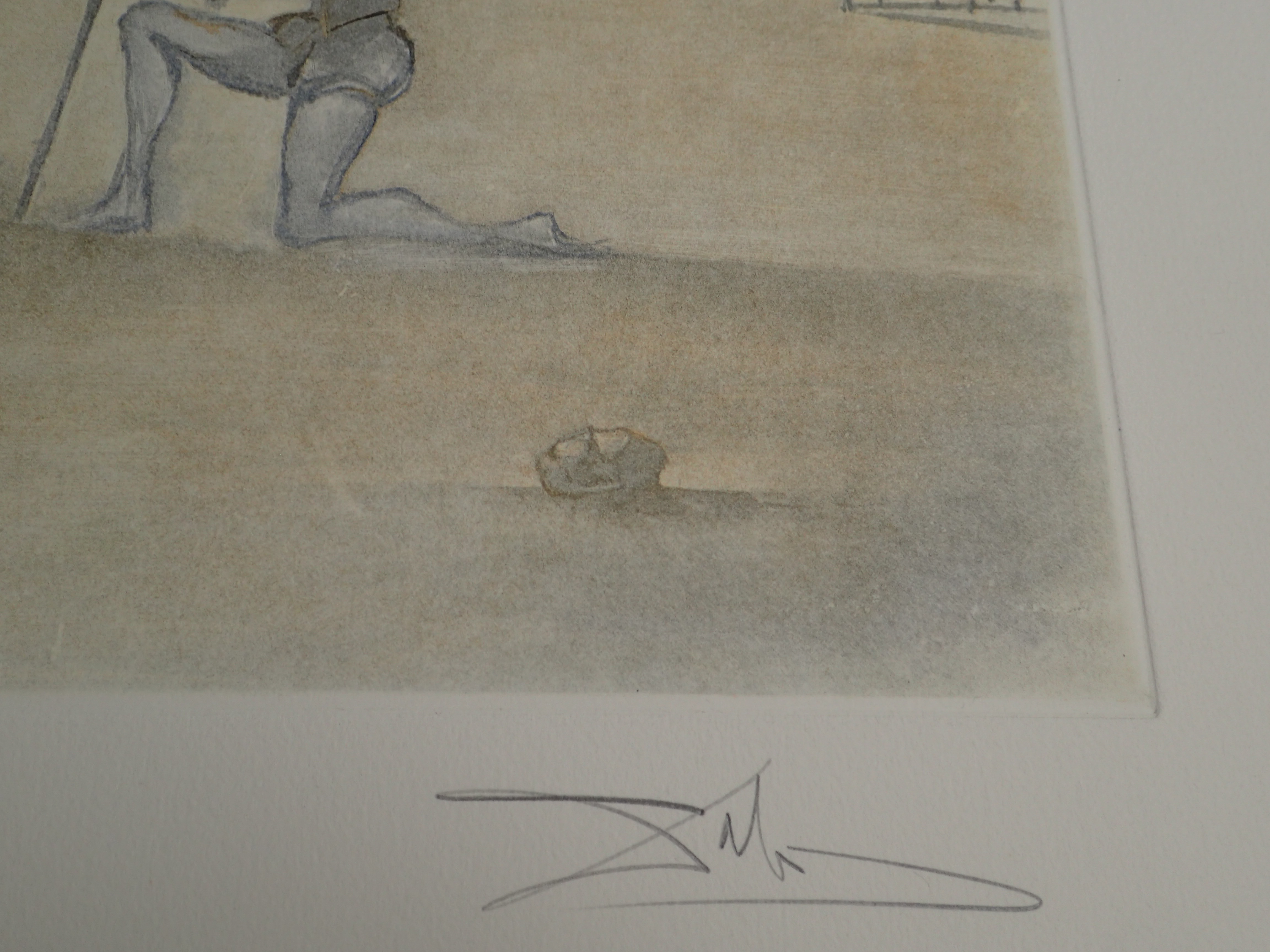 Salvador Dali Color lithograph Hand Signed 1974