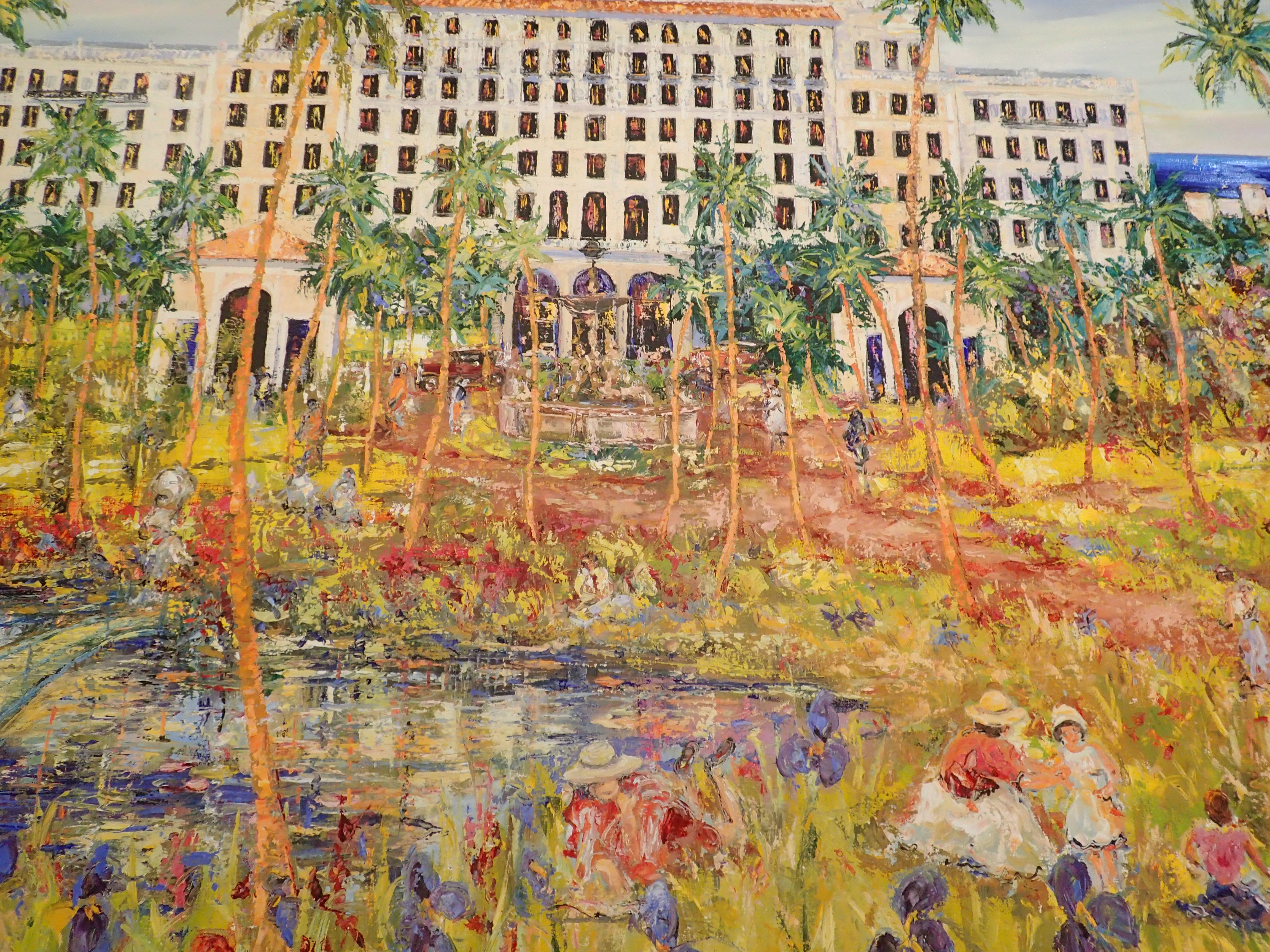 Unique Original Duaiv Oil on Canvas Signed 2008