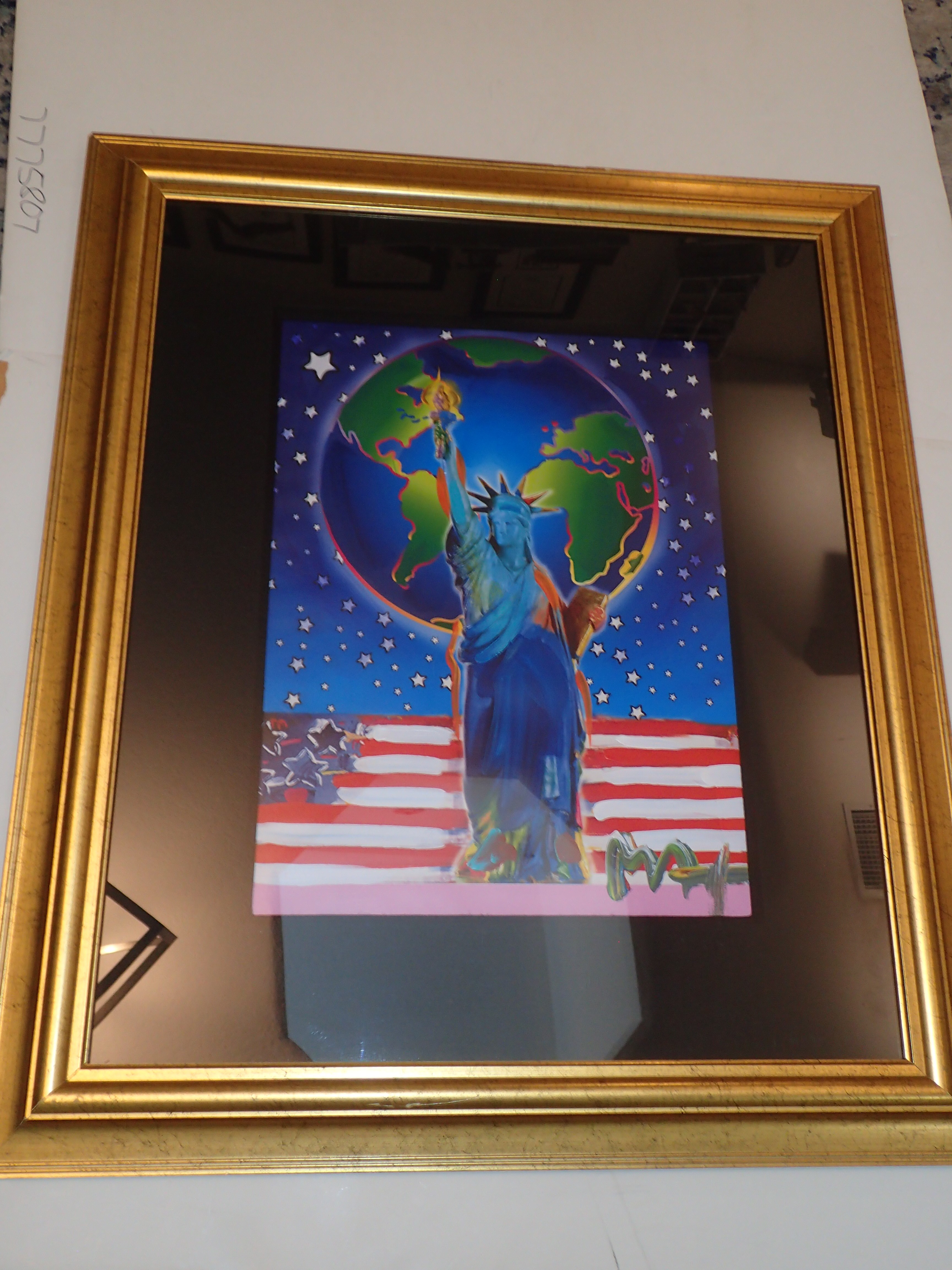 Peter Max Mixed Media Signed 2001