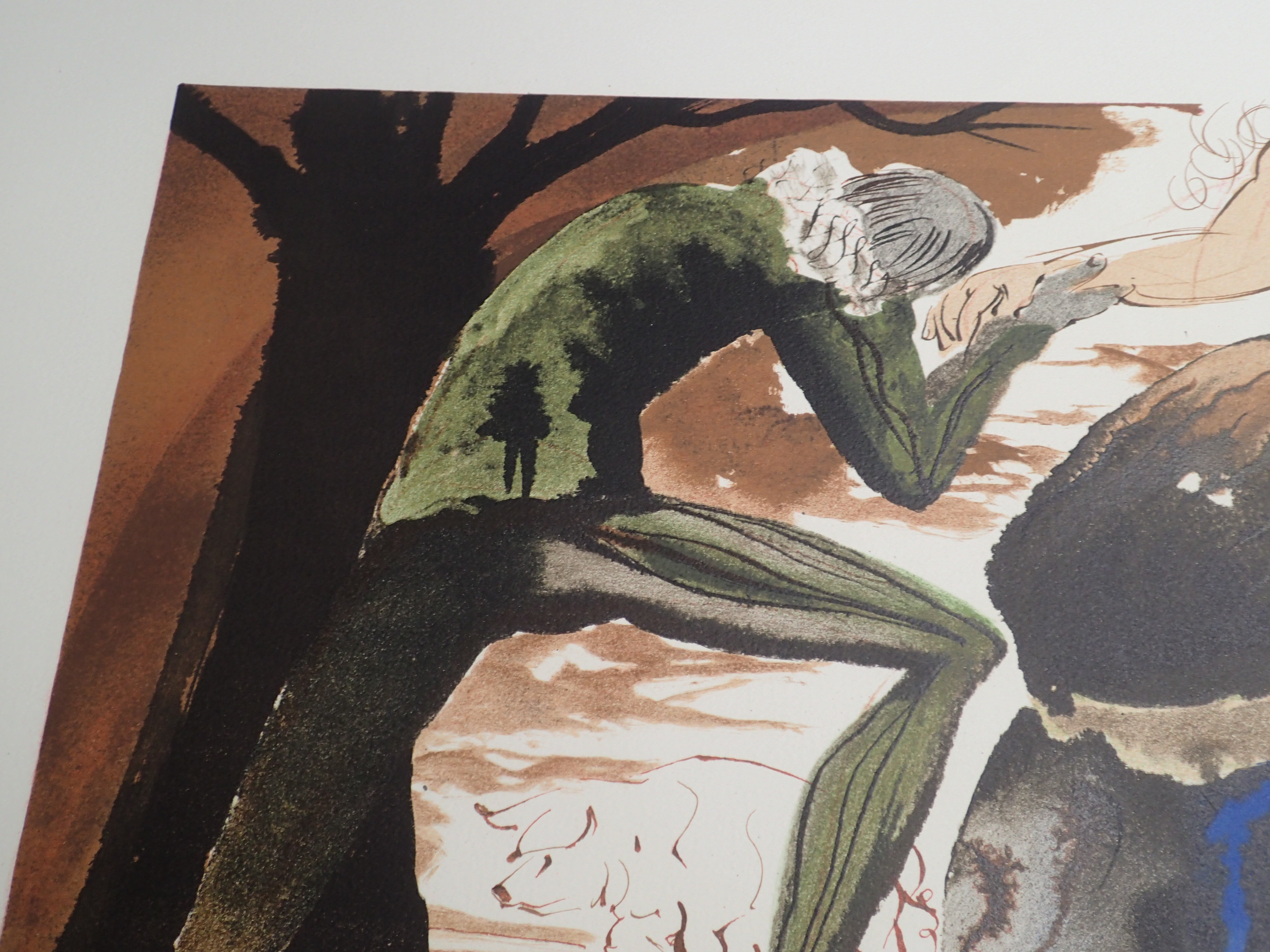 Salvador Dali Lithograph Hand Signed Dated 1971