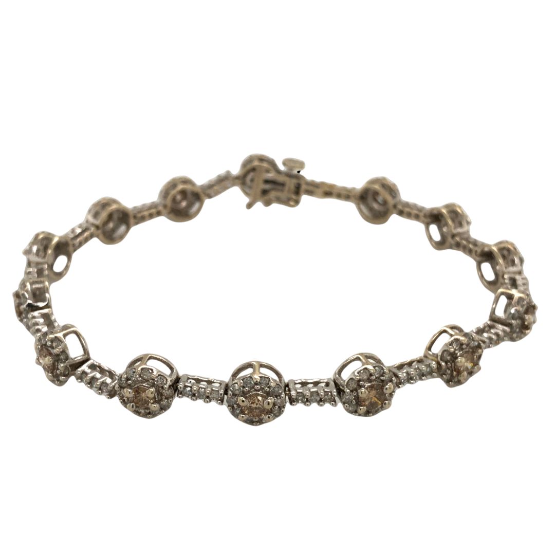 Ladies Natural Diamond Bracelet