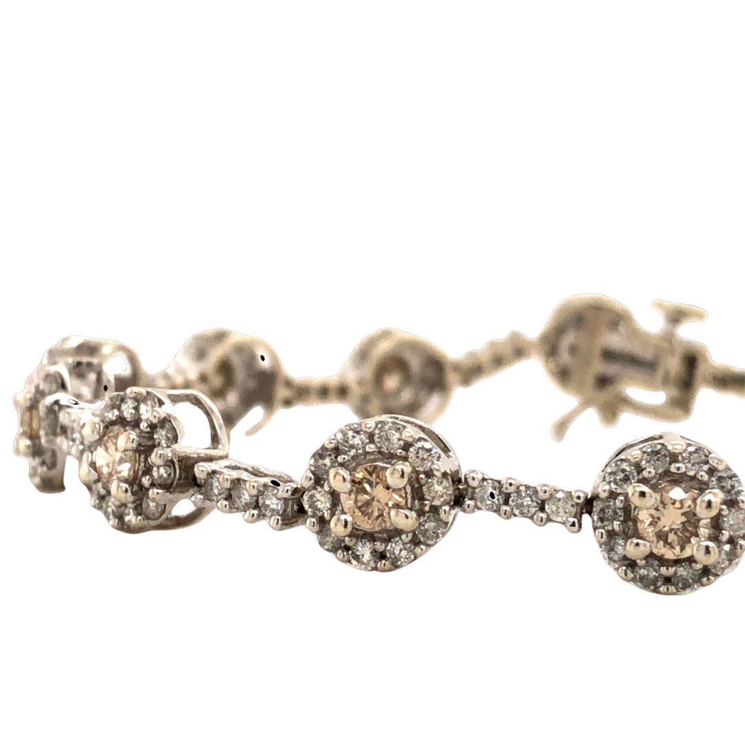 Ladies Natural Diamond Bracelet