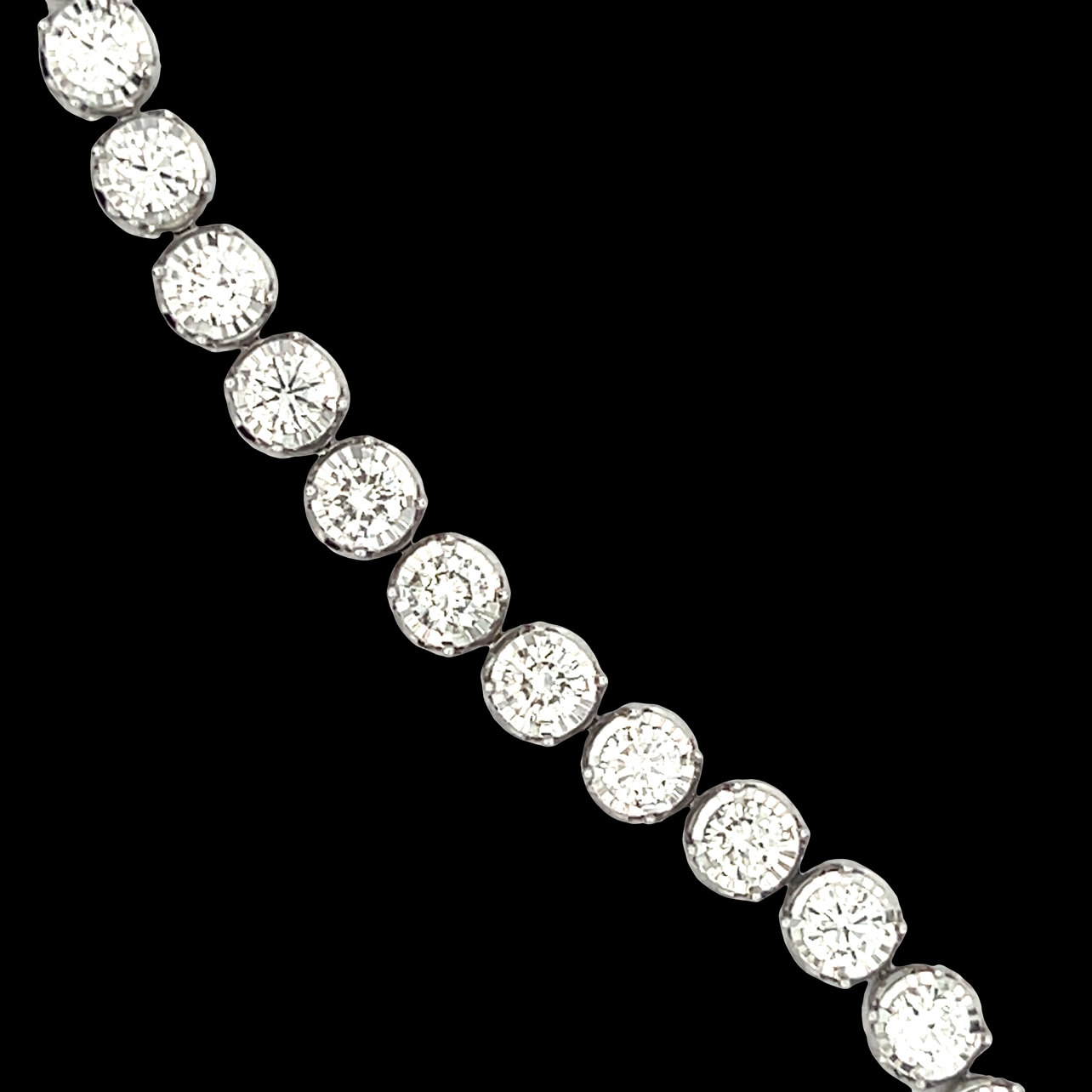 7.00CTW Lab Created Diamond Tennis Bracelet