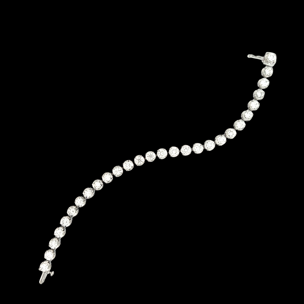 7.00CTW Lab Created Diamond Tennis Bracelet