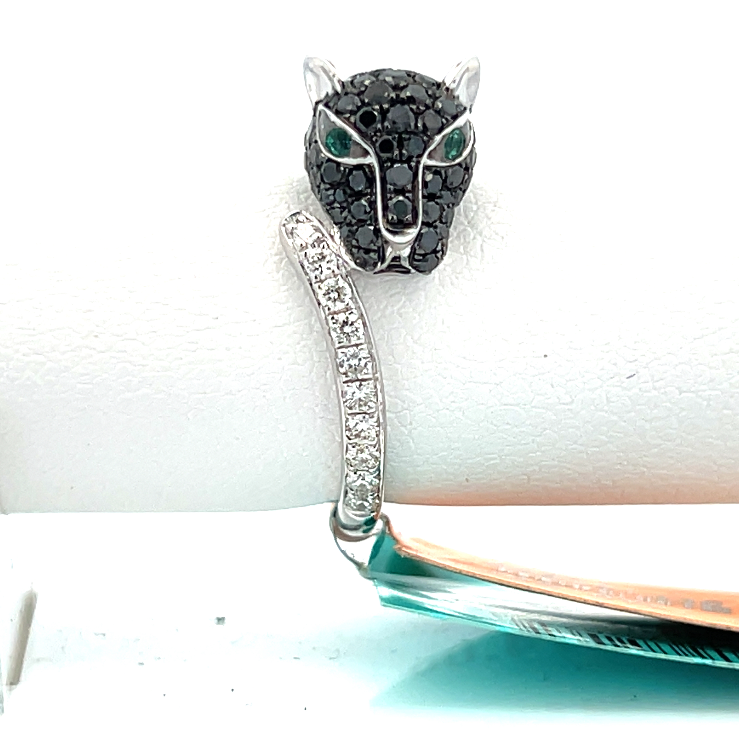 EFFY Signature Black Panther Natural Diamond Ring