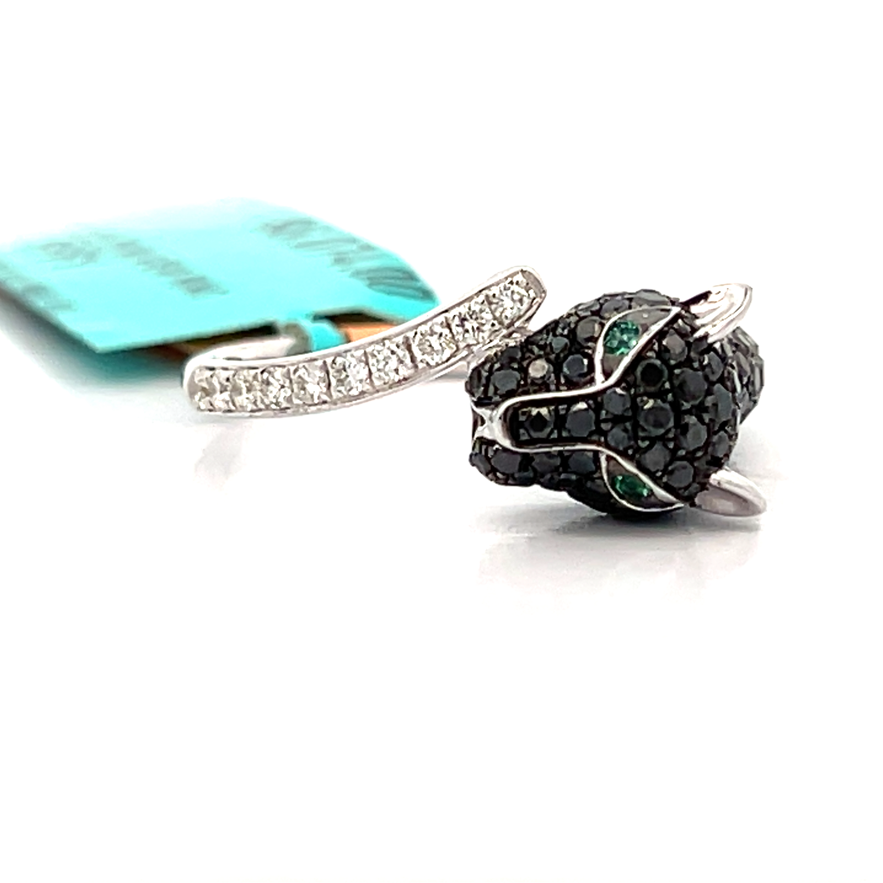EFFY Signature Black Panther Natural Diamond Ring