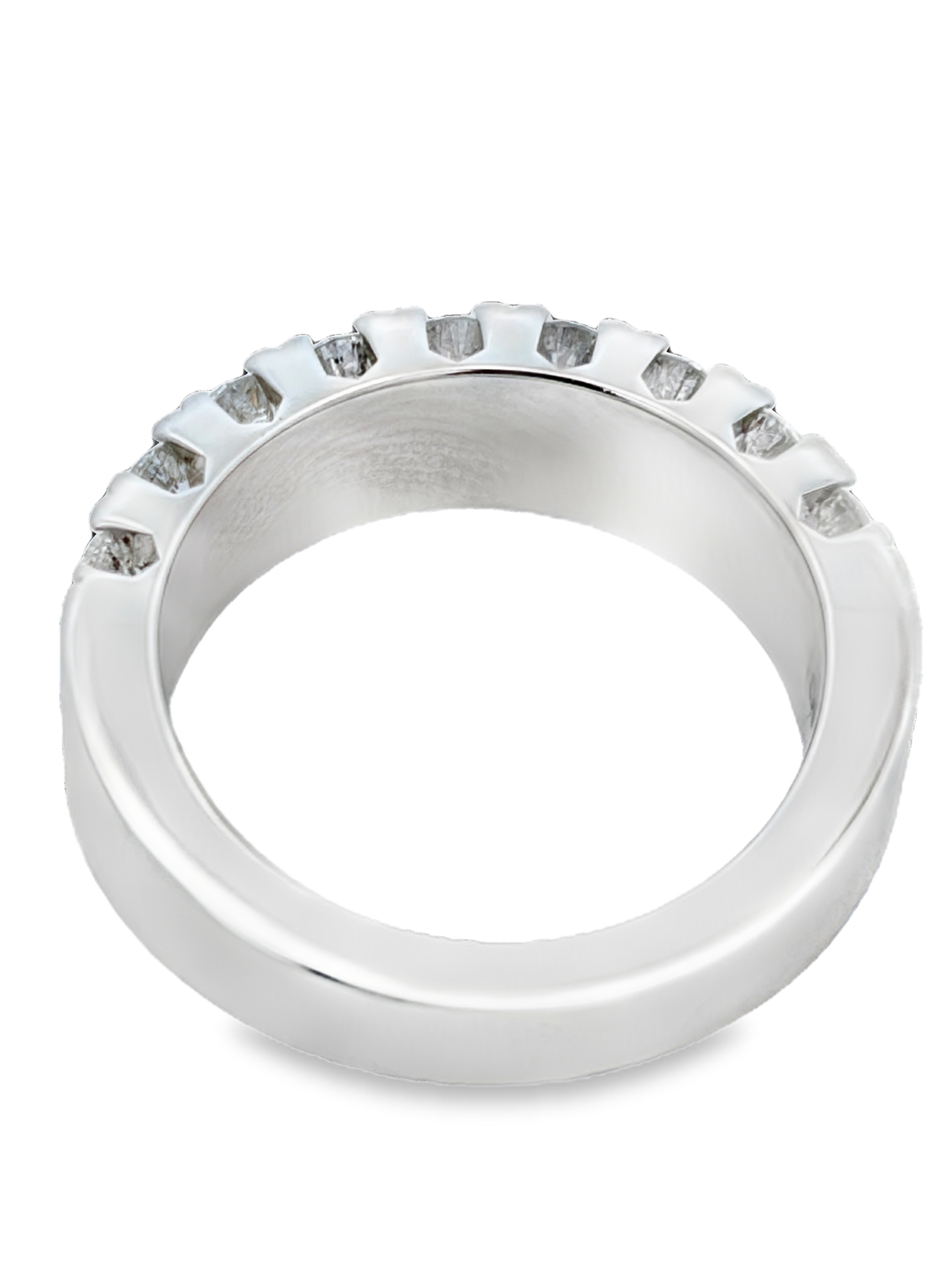 Double Row Diamond Band