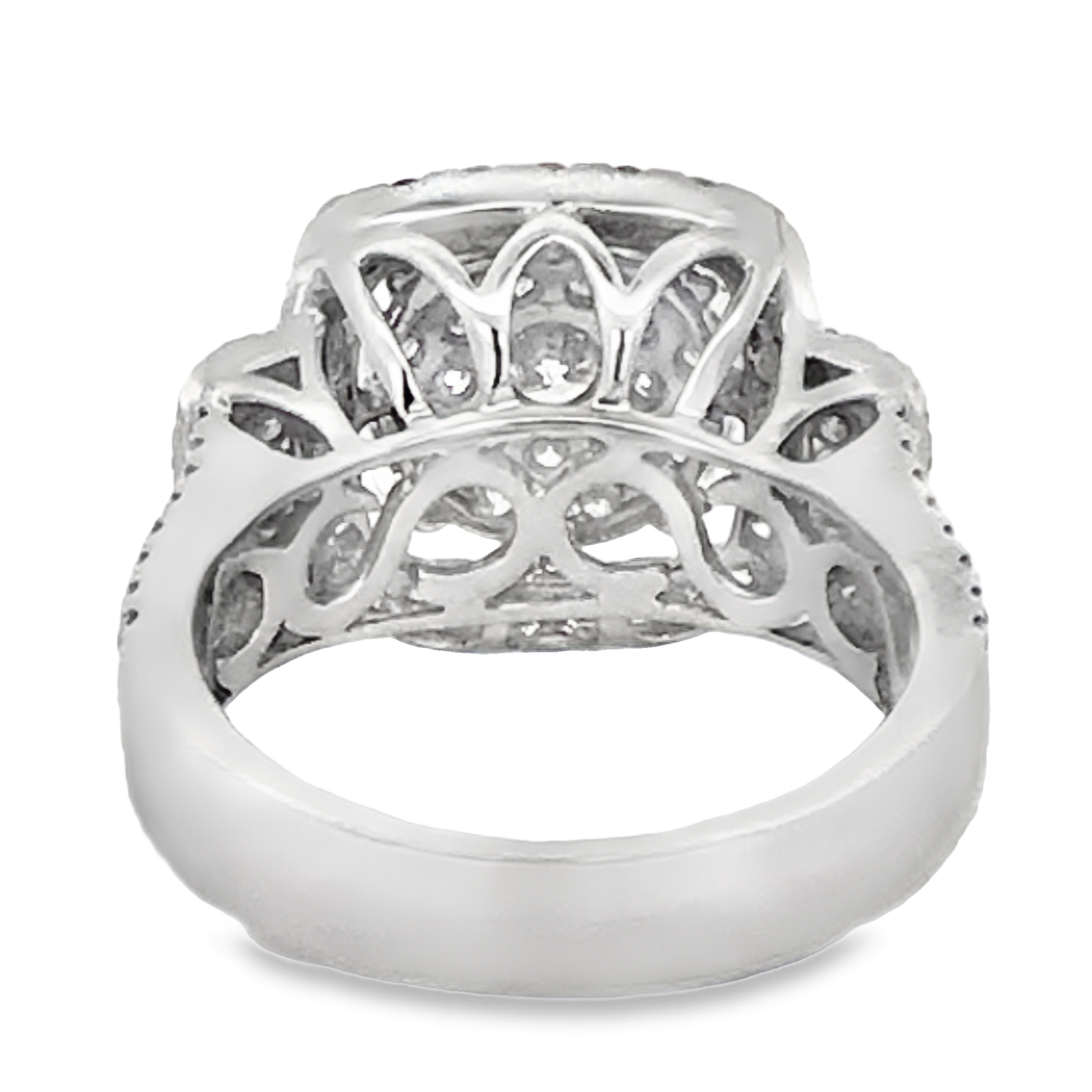 Diamond Cluster Ring