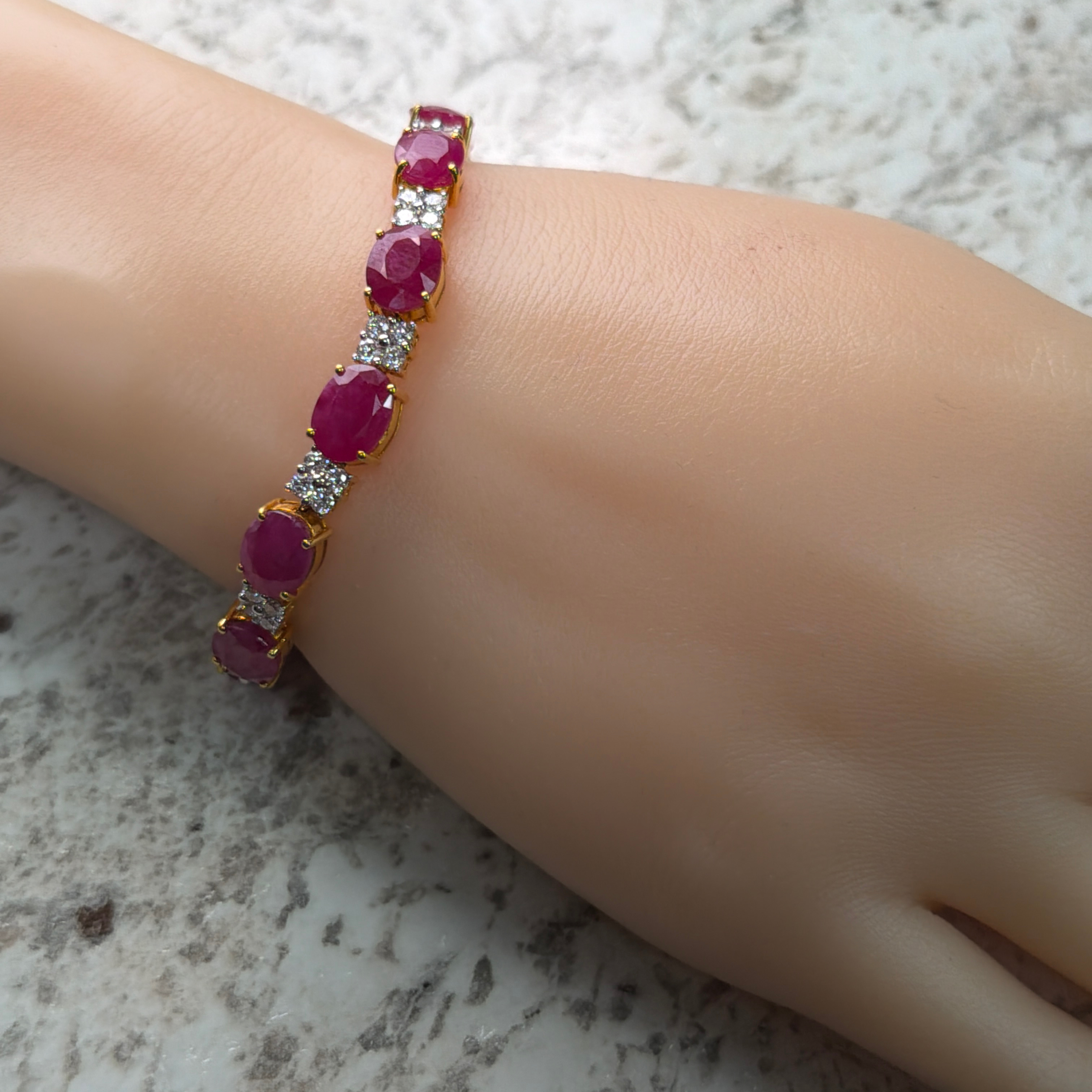 Ruby & Diamond Bracelet