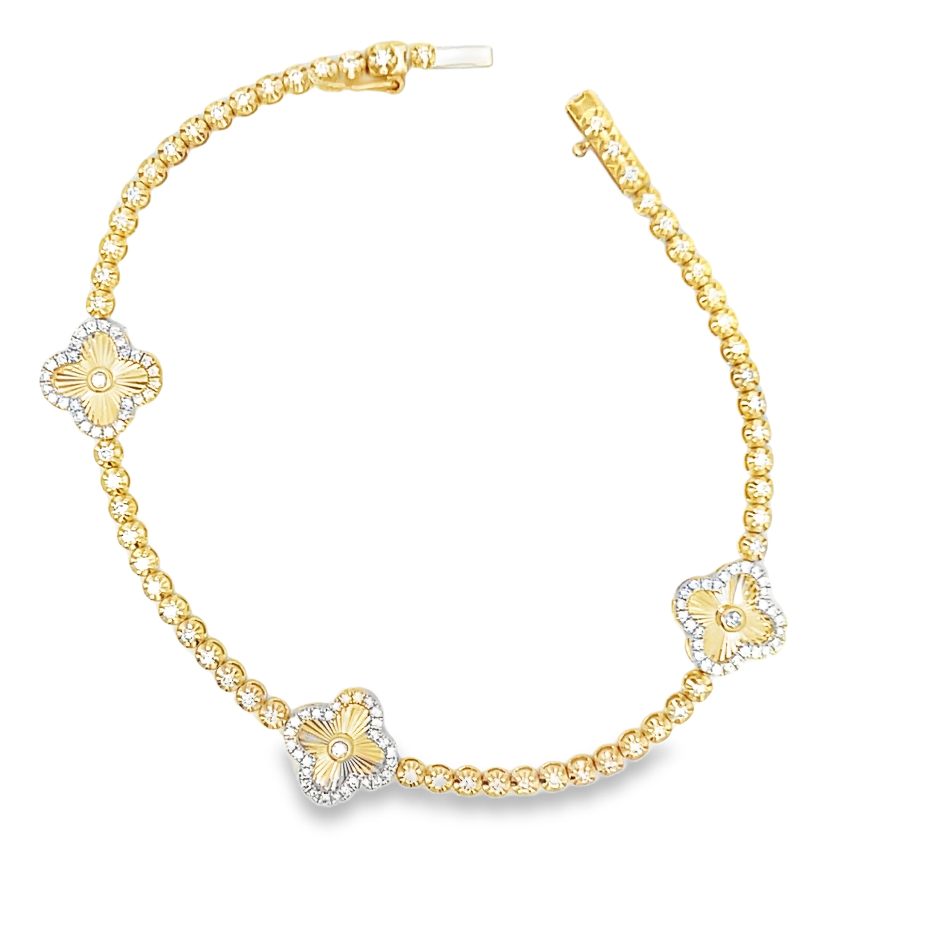 Quatrefoil Diamond Bracelet
