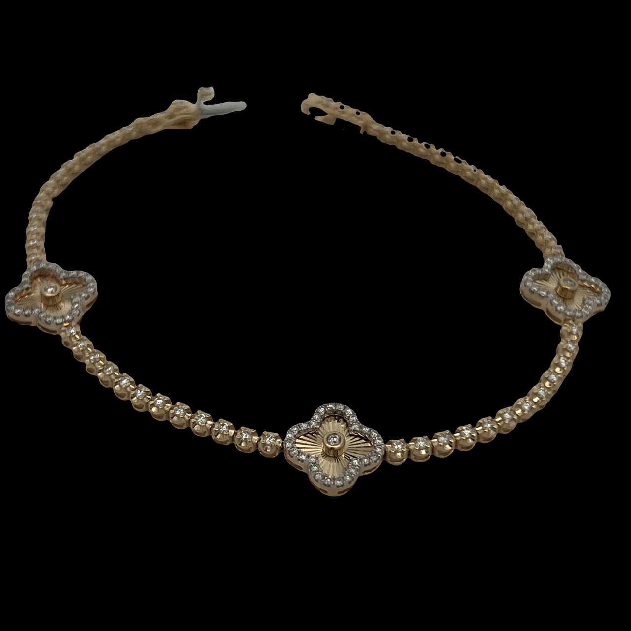 Quatrefoil Diamond Bracelet