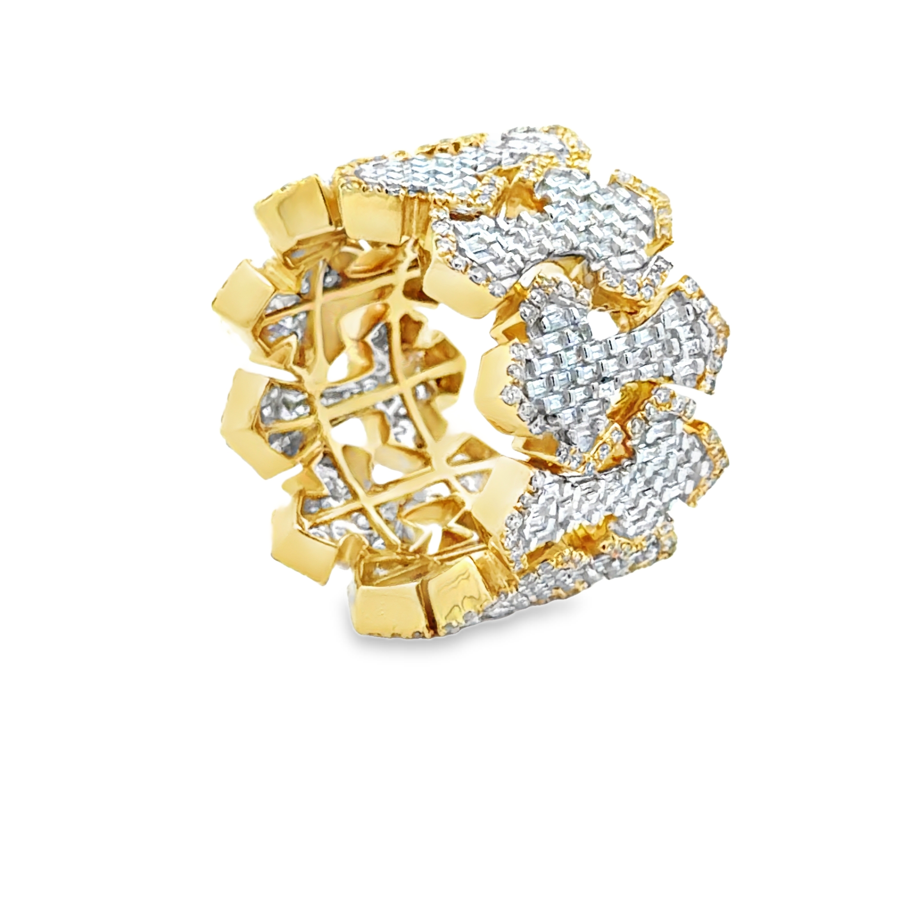 Eternity Crosses Diamond Ring